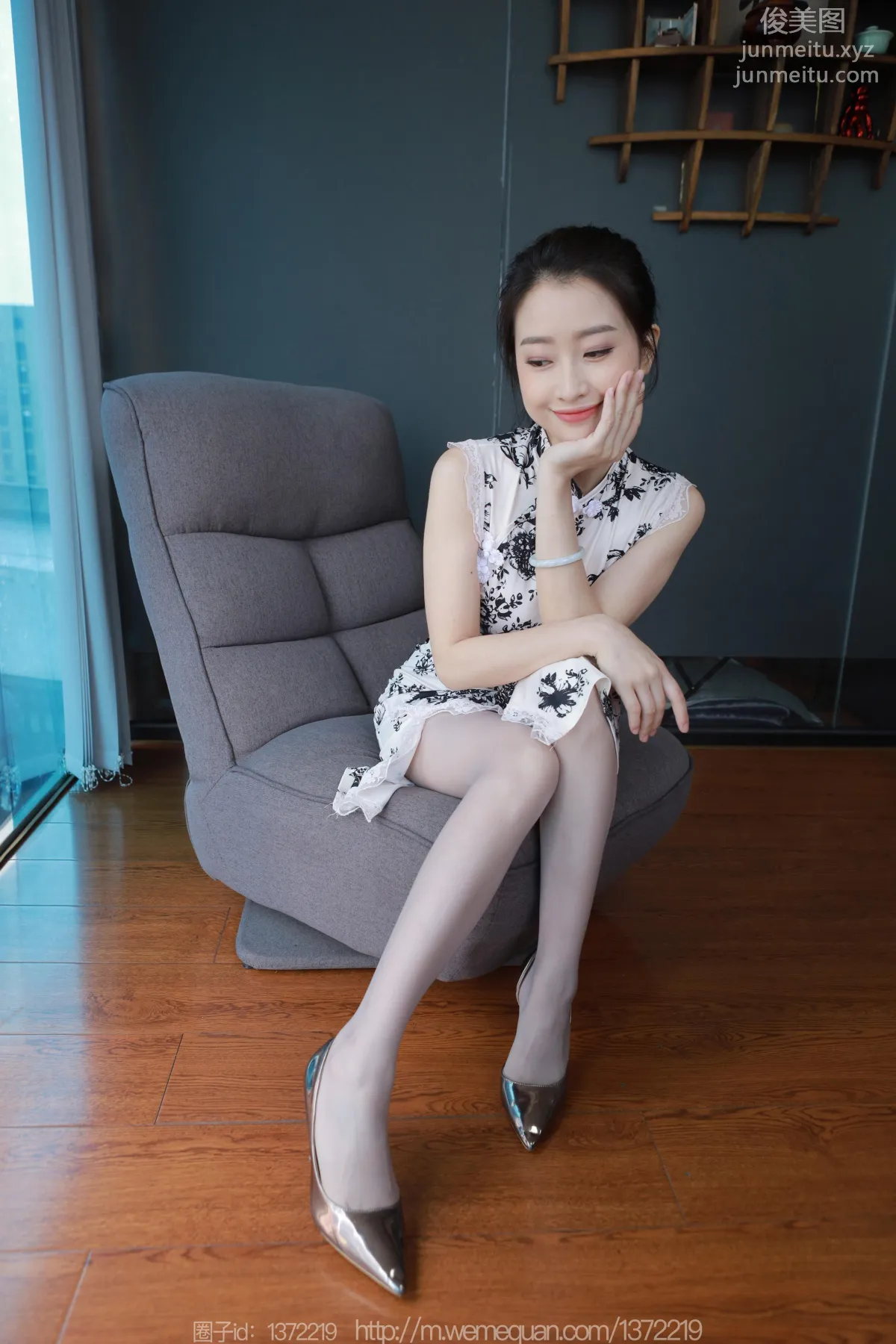 [IESS异思趣向] 2023.04.25 丝享家 1432 小婕《灰斯旗袍》[85P] page 49