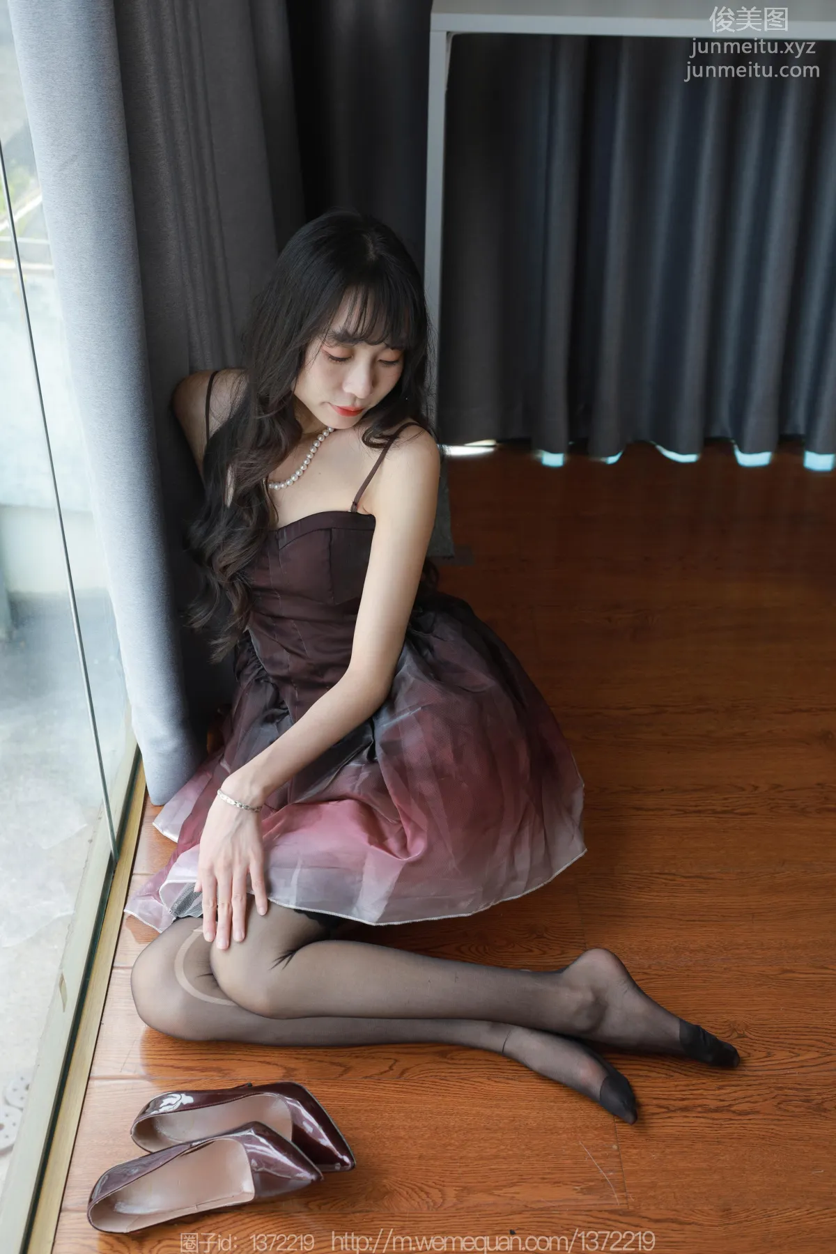 [IESS异思趣向] 2023.04.30 丝享家 1437 团团 《黑色吊带袜》[90P] page 48