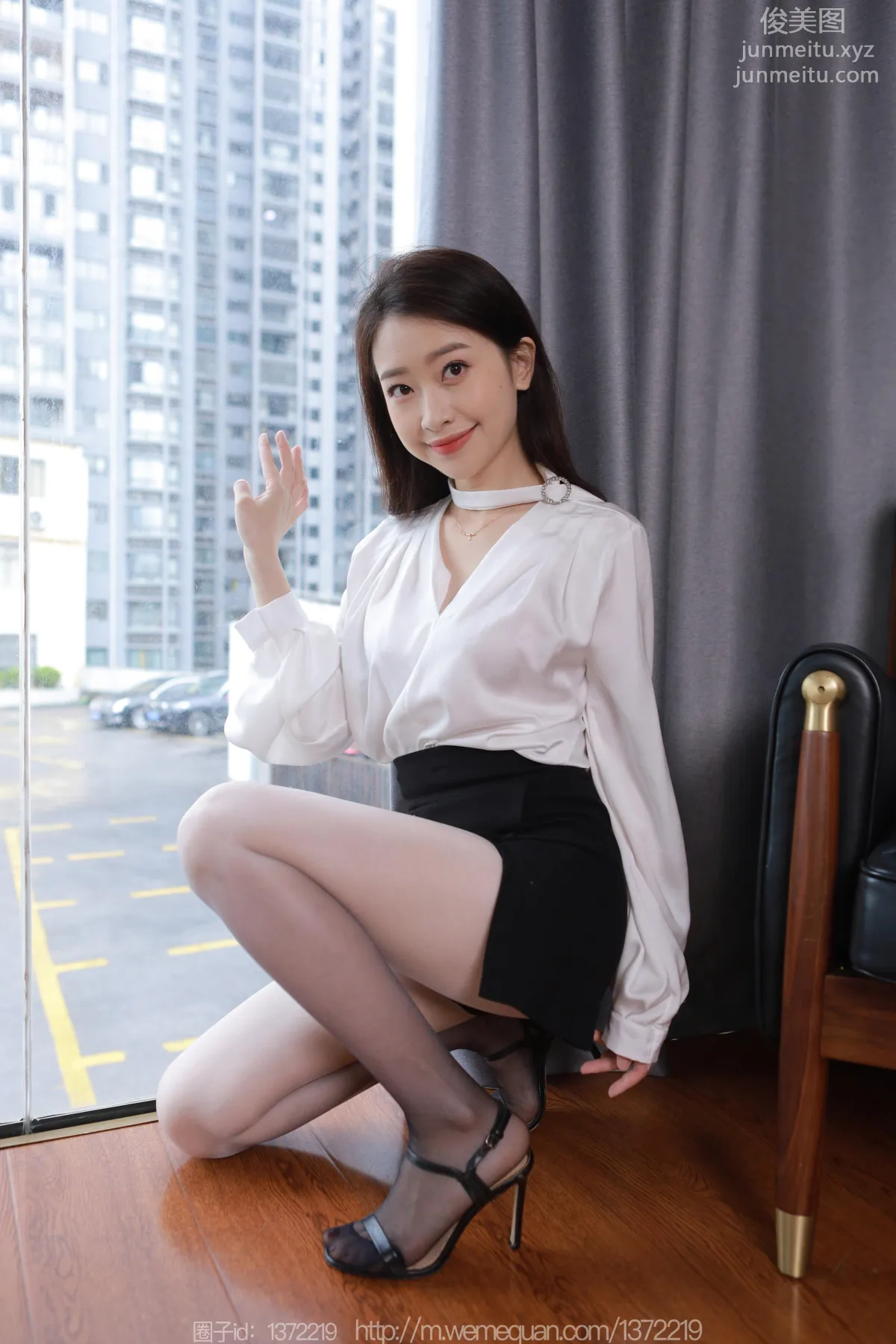[IESS异思趣向] 2023.05.08 丝享家 1445 小婕《黑白渐变》[90P] page 20