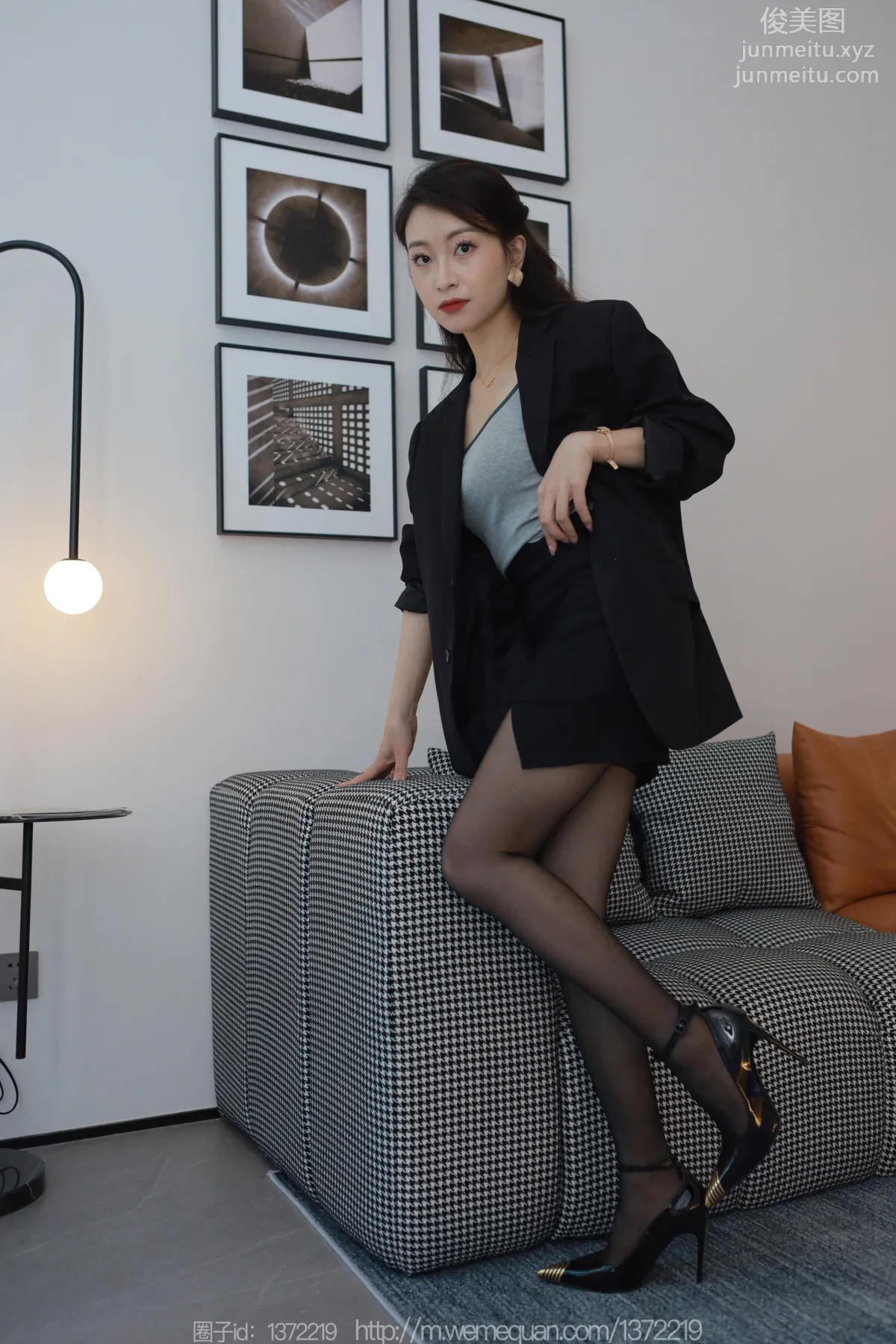 [IESS异思趣向] 2023.07.27 丝享家 1491 小婕《黑金高跟鞋》[82P] page 23