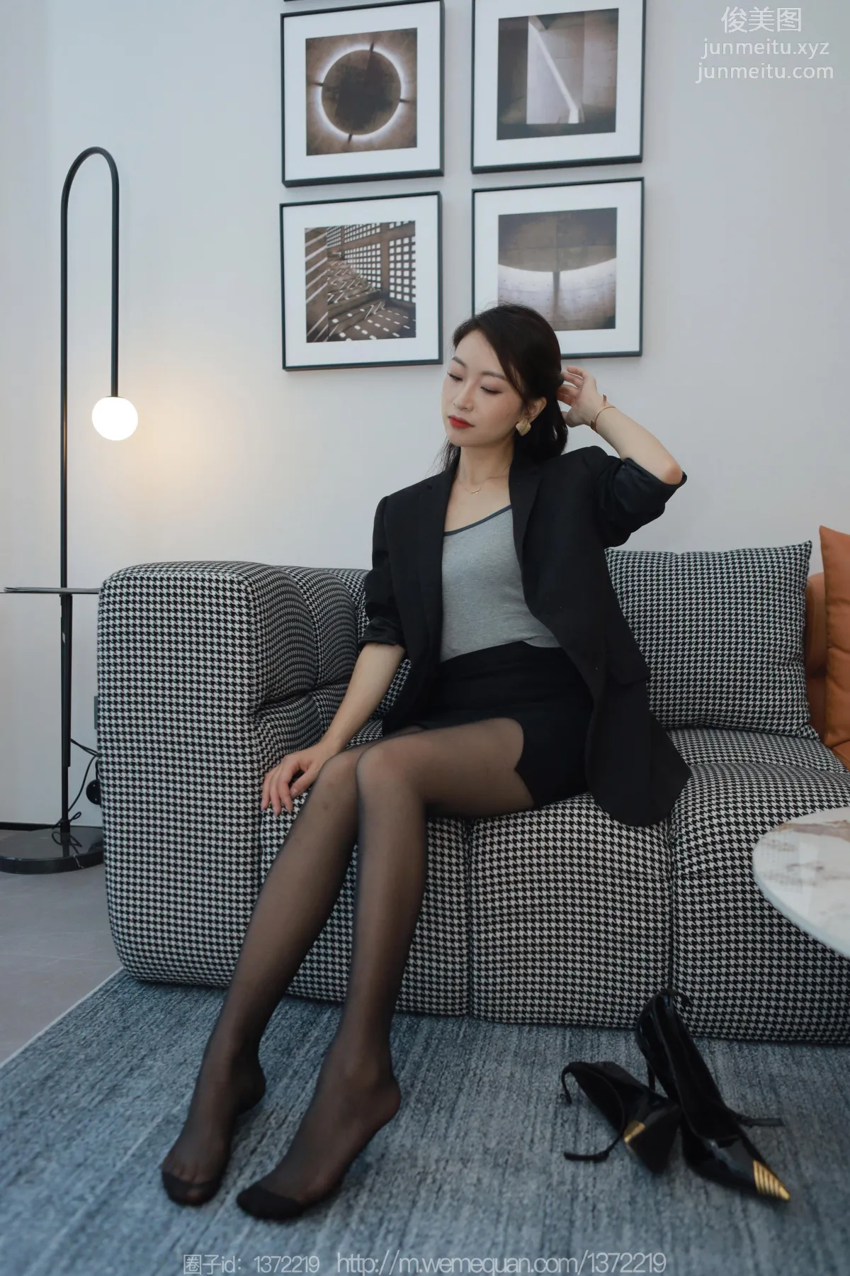 [IESS异思趣向] 2023.07.27 丝享家 1491 小婕《黑金高跟鞋》[82P] page 79