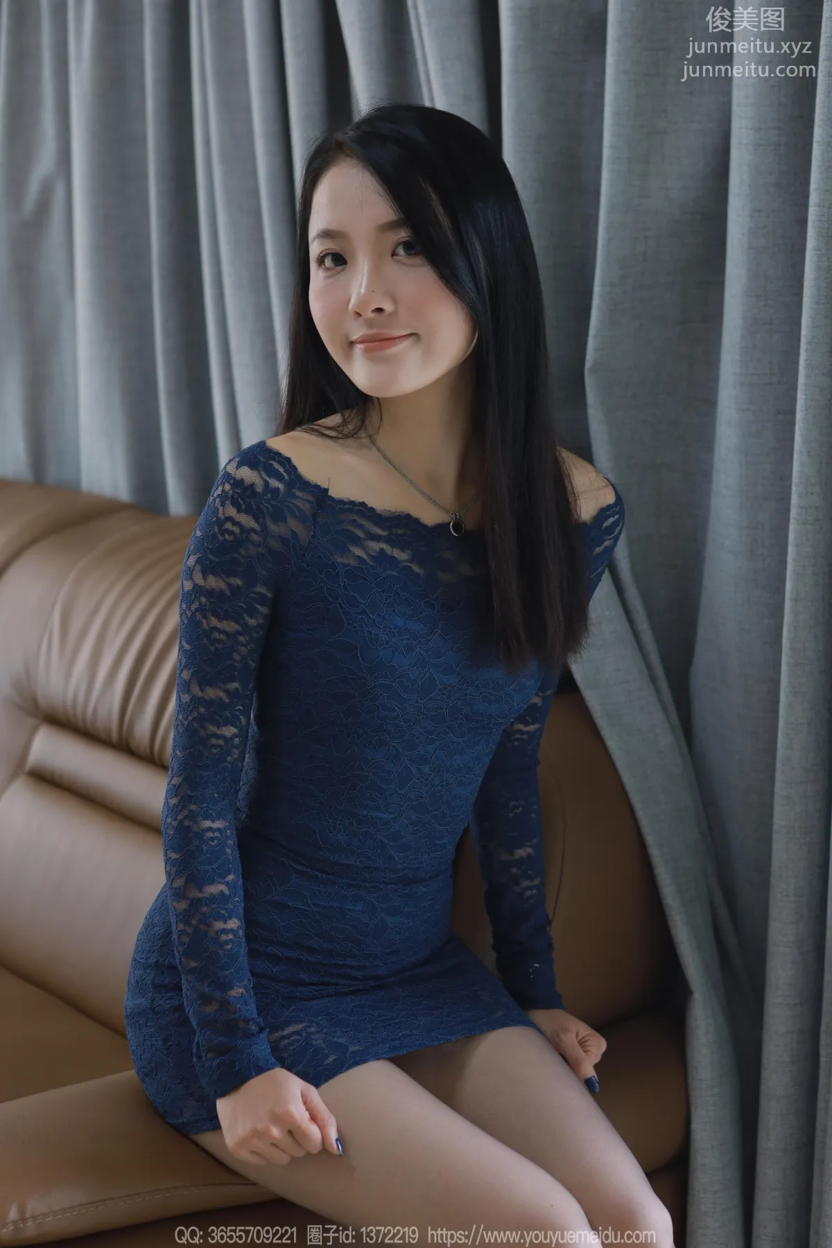 [IESS异思趣向] 2023.10.11 丝享家 1556 婉萍《蓝色镂空包臀裙》[86P] page 18