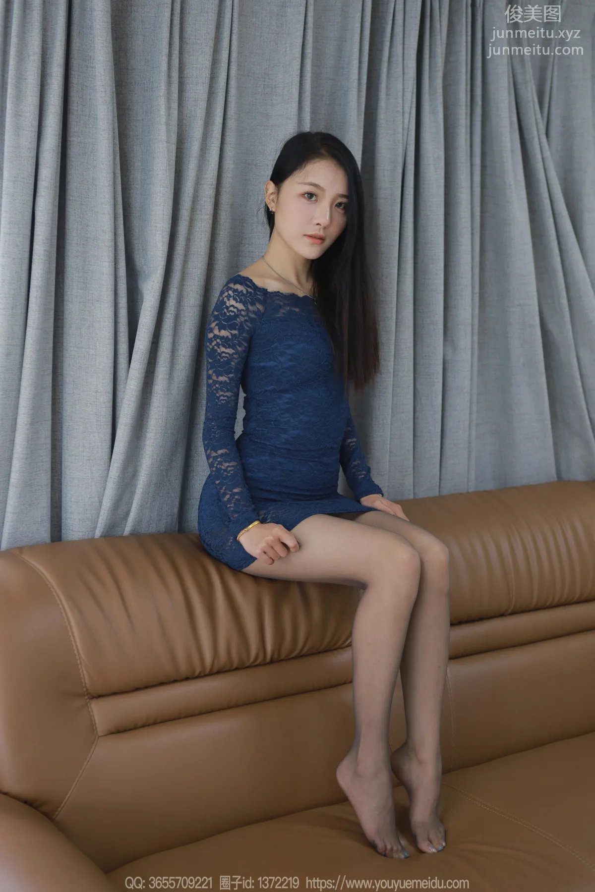 [IESS异思趣向] 2023.10.11 丝享家 1556 婉萍《蓝色镂空包臀裙》[86P] page 84