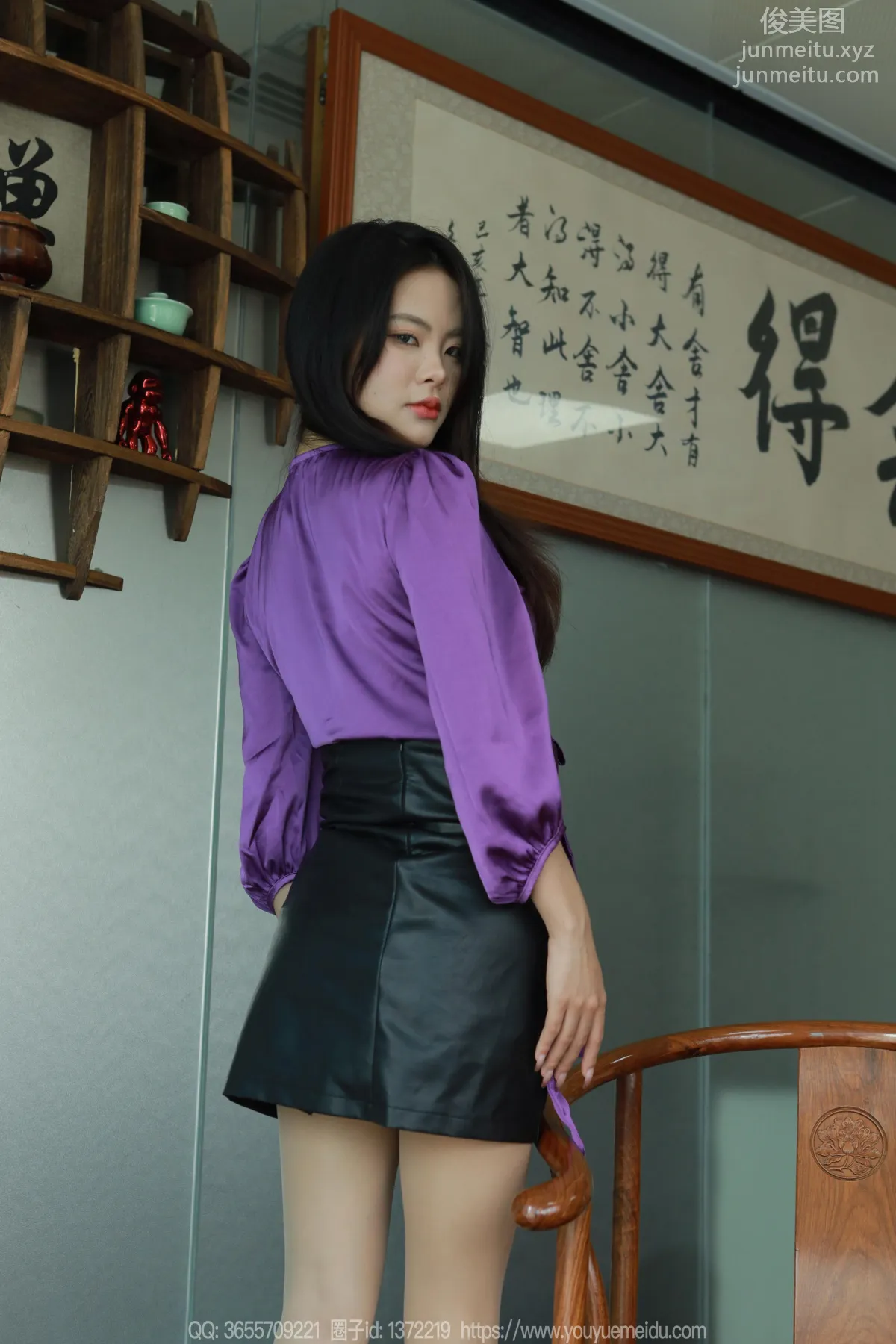 [IESS异思趣向] 2023.10.18 丝享家 1562 兔兔《紫色韵味》[78P] page 48