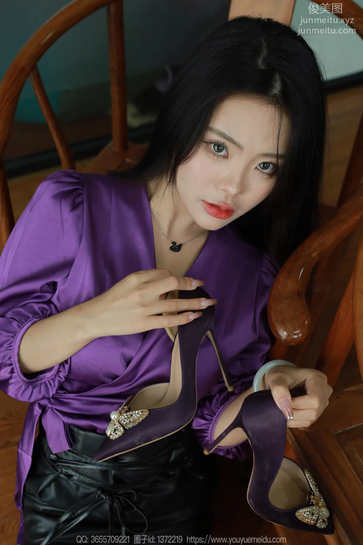 [IESS异思趣向] 2023.10.18 丝享家 1562 兔兔《紫色韵味》[78P] page 70