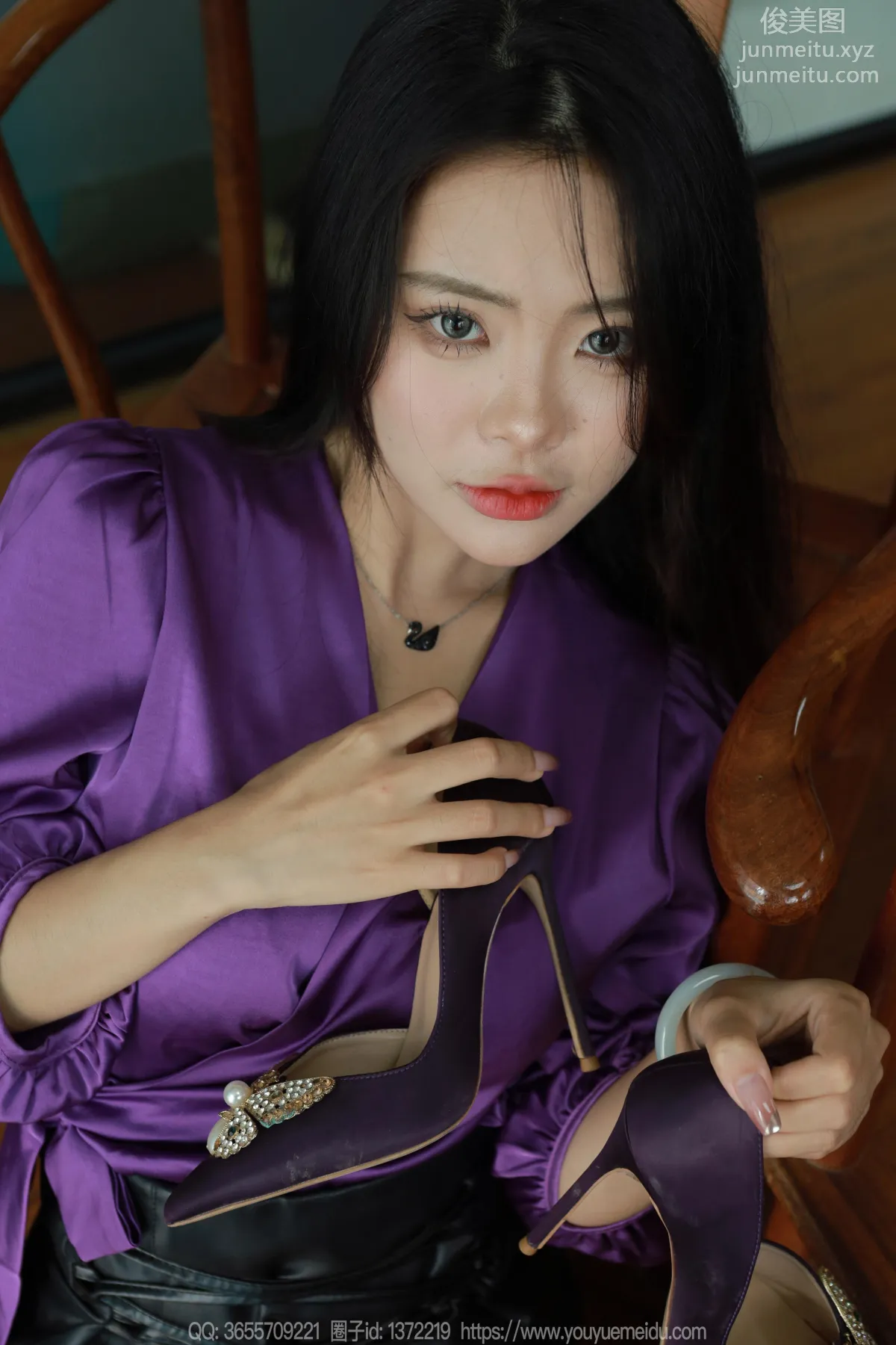 [IESS异思趣向] 2023.10.18 丝享家 1562 兔兔《紫色韵味》[78P] page 71