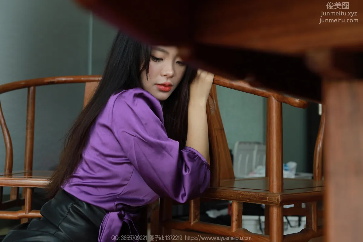 [IESS异思趣向] 2023.10.18 丝享家 1562 兔兔《紫色韵味》[78P] page 76