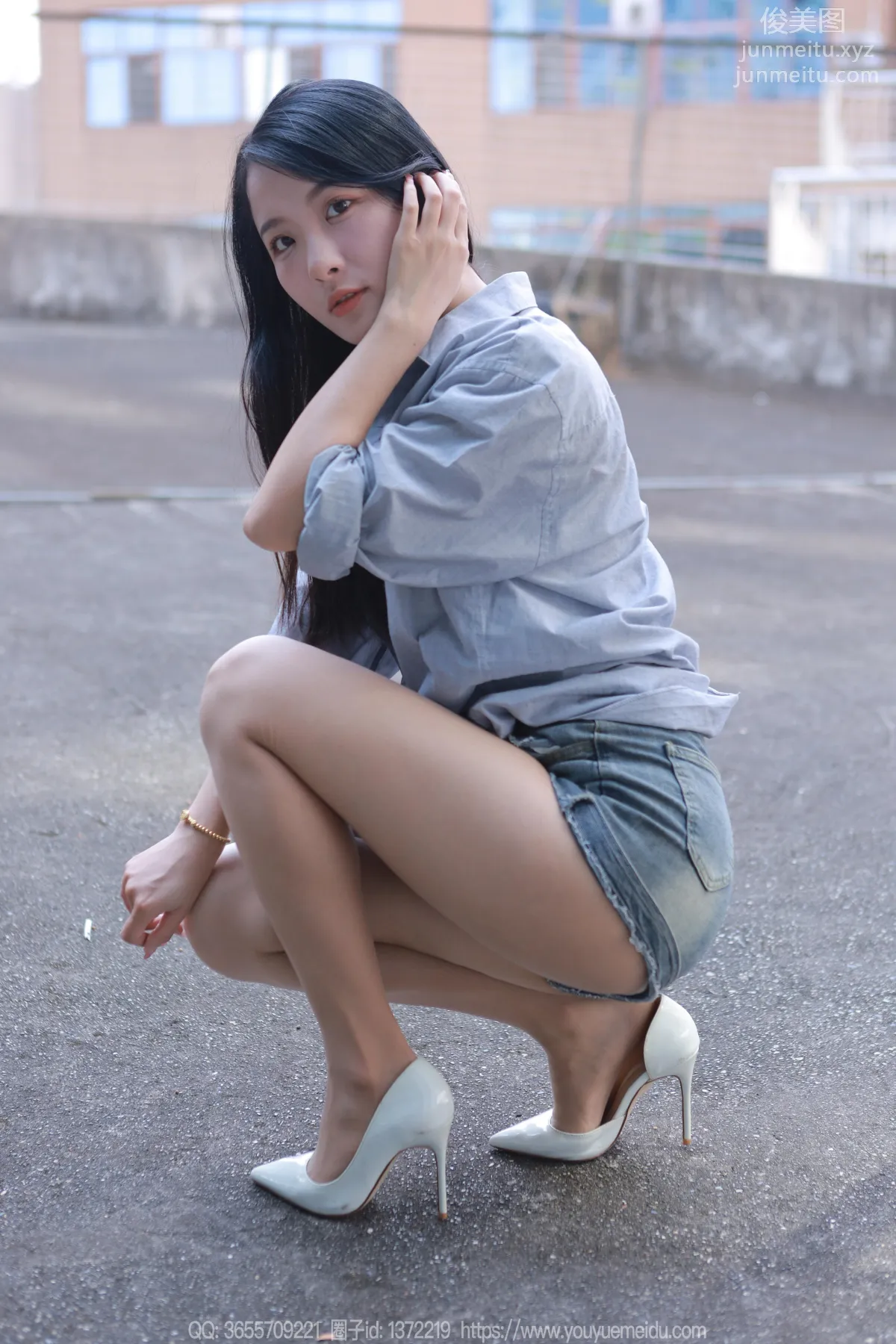 [IESS异思趣向] 2023.10.30 丝享家 1572 婉萍《超短牛仔裤》[83P] page 43