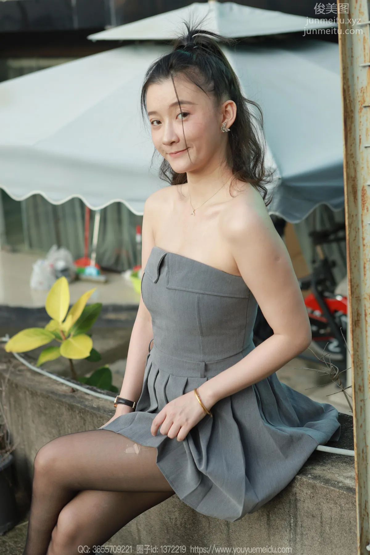 [IESS异思趣向] 2023.11.01 丝享家 1574 秋秋《灰色小礼裙》[78P] page 31
