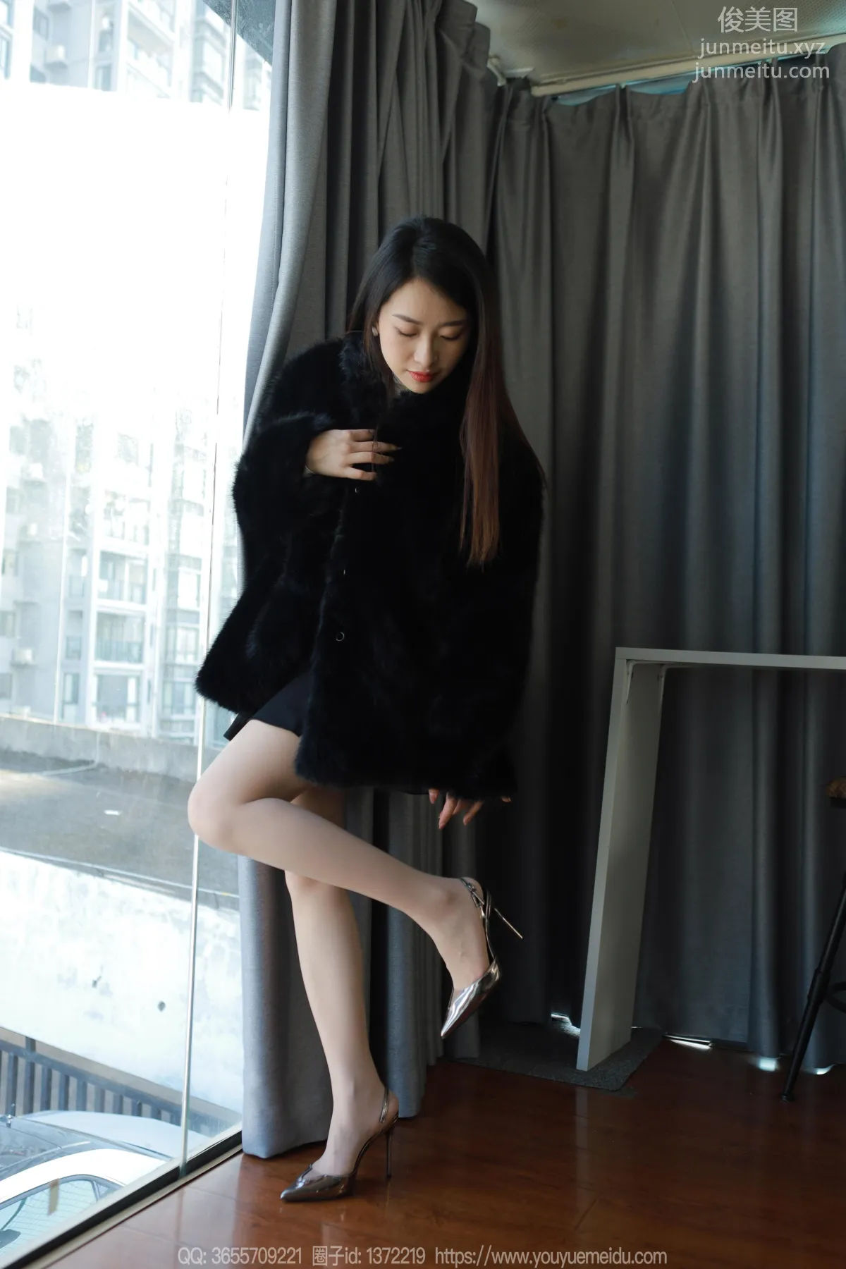 [IESS异思趣向] 2023.12.05 丝享家 1603 小婕《黑色大衣》[86P] page 8