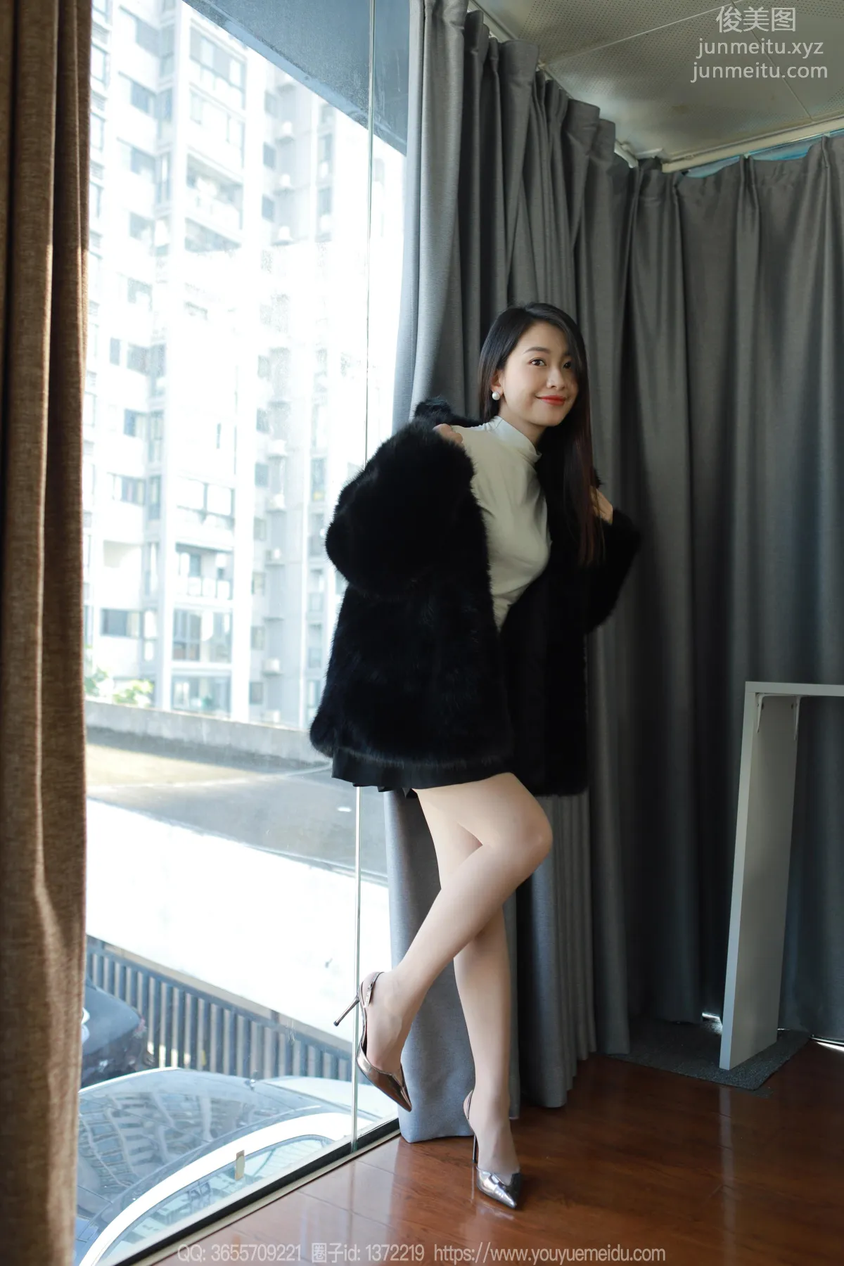 [IESS异思趣向] 2023.12.05 丝享家 1603 小婕《黑色大衣》[86P] page 15