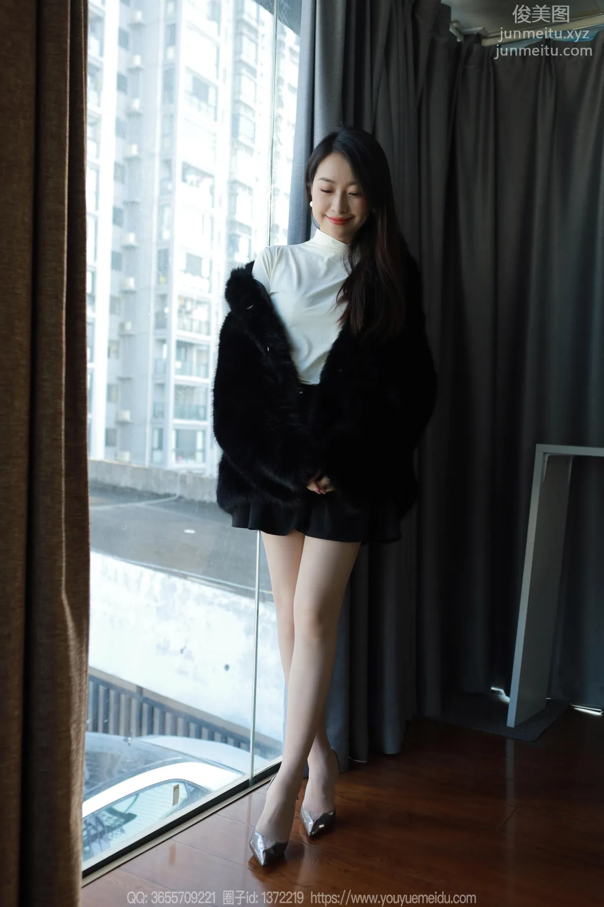 [IESS异思趣向] 2023.12.05 丝享家 1603 小婕《黑色大衣》[86P] page 21