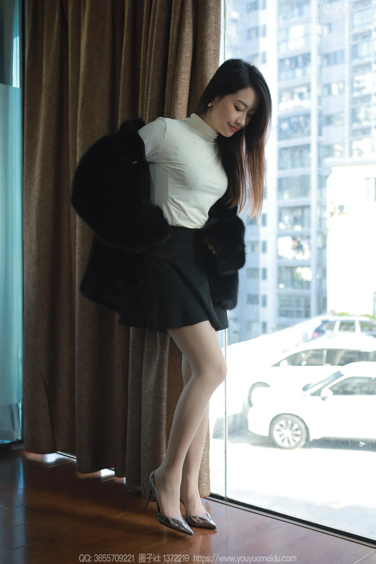 [IESS异思趣向] 2023.12.05 丝享家 1603 小婕《黑色大衣》[86P] page 25