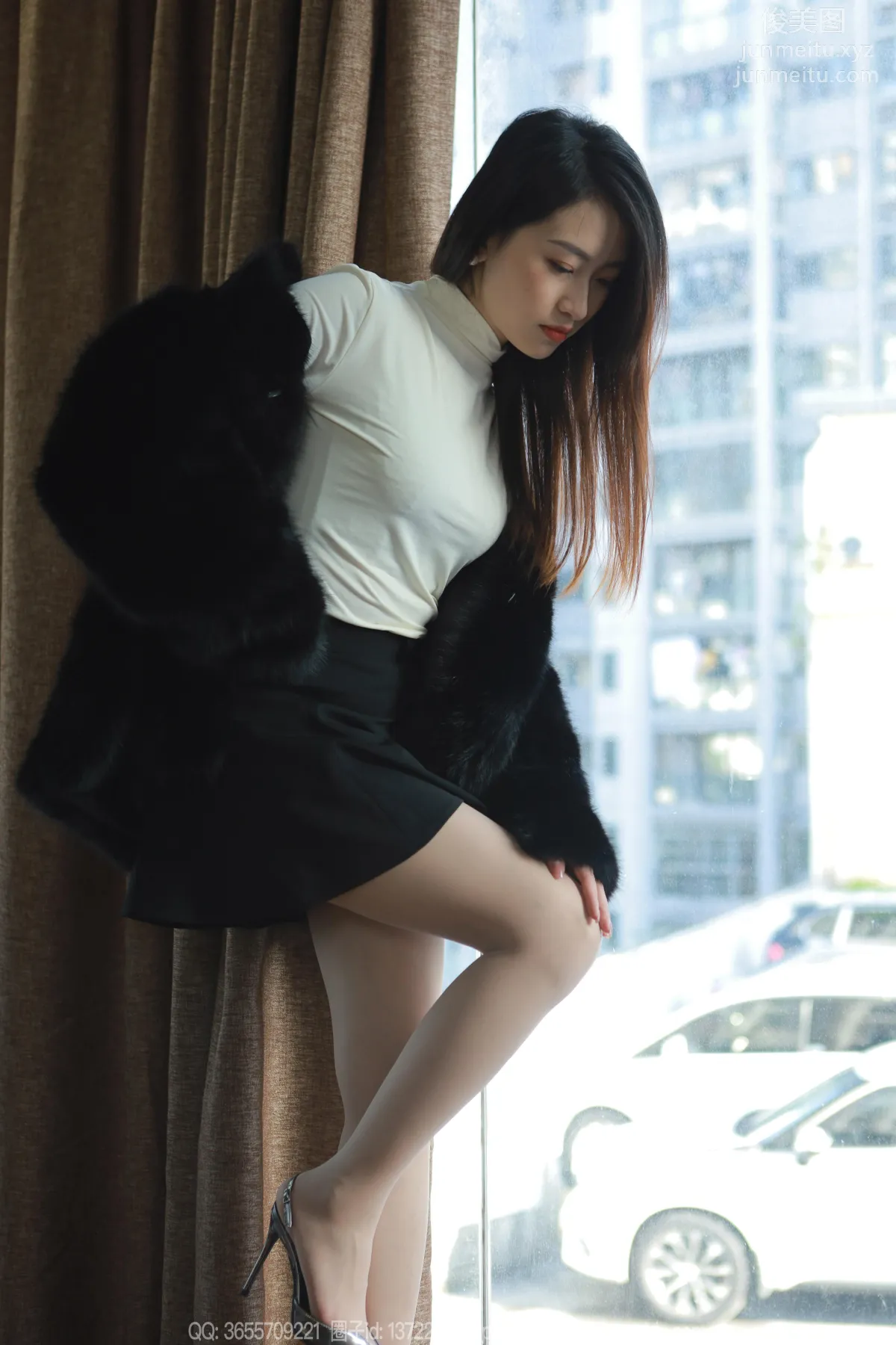 [IESS异思趣向] 2023.12.05 丝享家 1603 小婕《黑色大衣》[86P] page 26