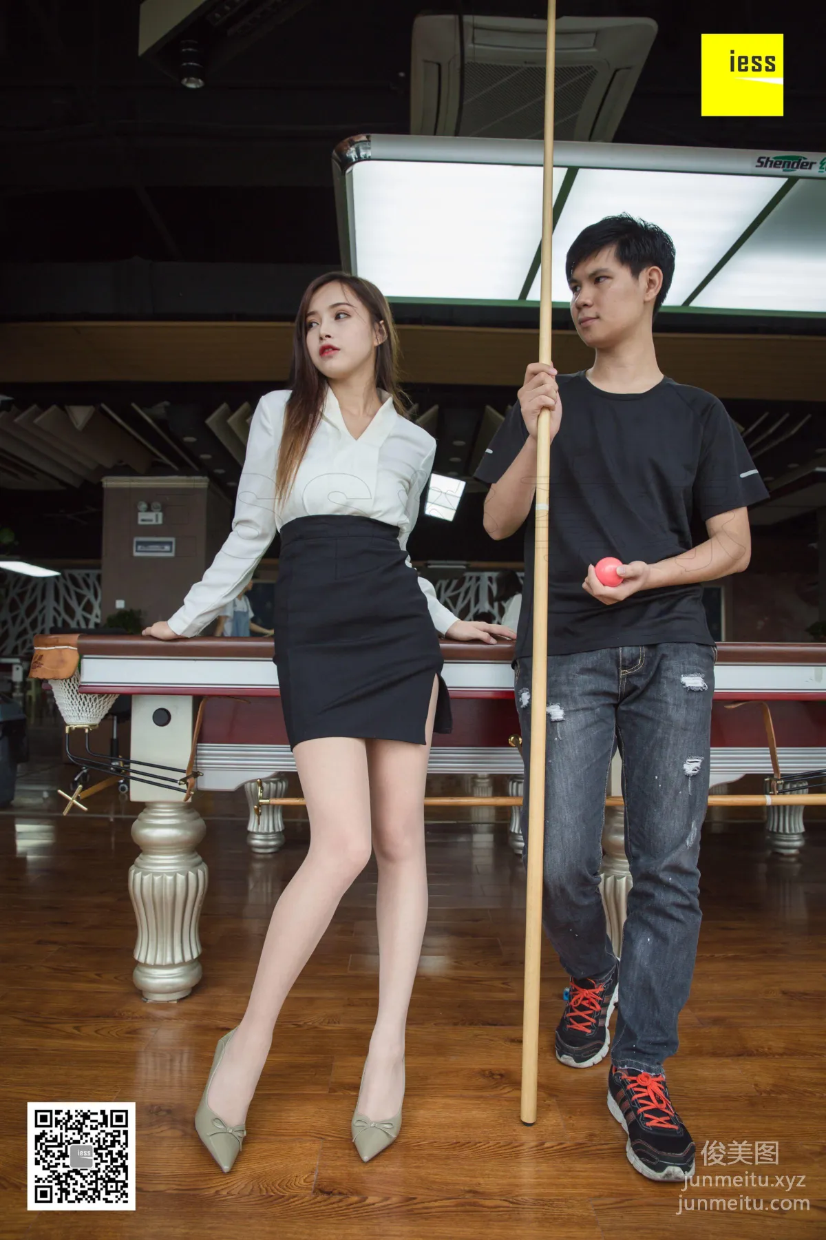 [IESS异思趣向] 2018.10.10《魔鬼周三》特刊38期《可以教我打台球吗 小羽》 [94P] page 10