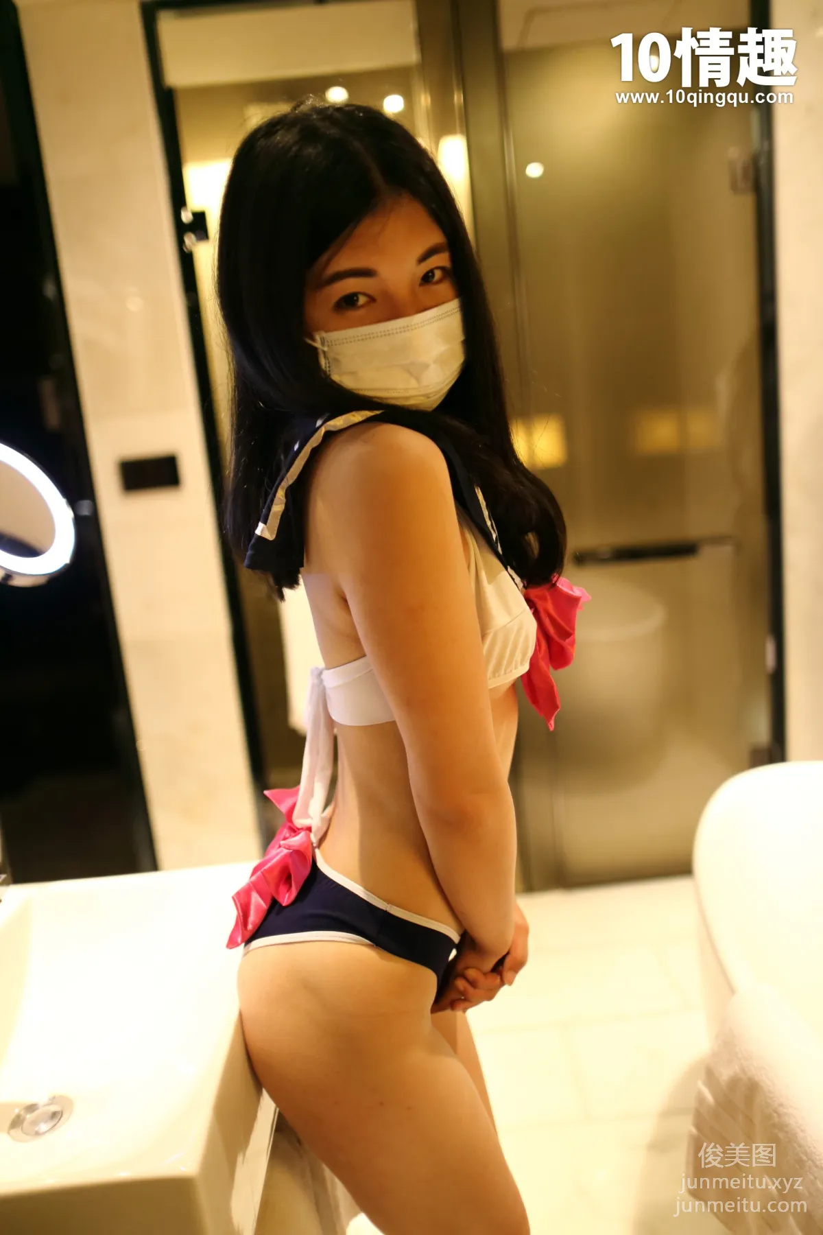 [ROSI写真]口罩系列 2016.06.25 KZ.013 page 16