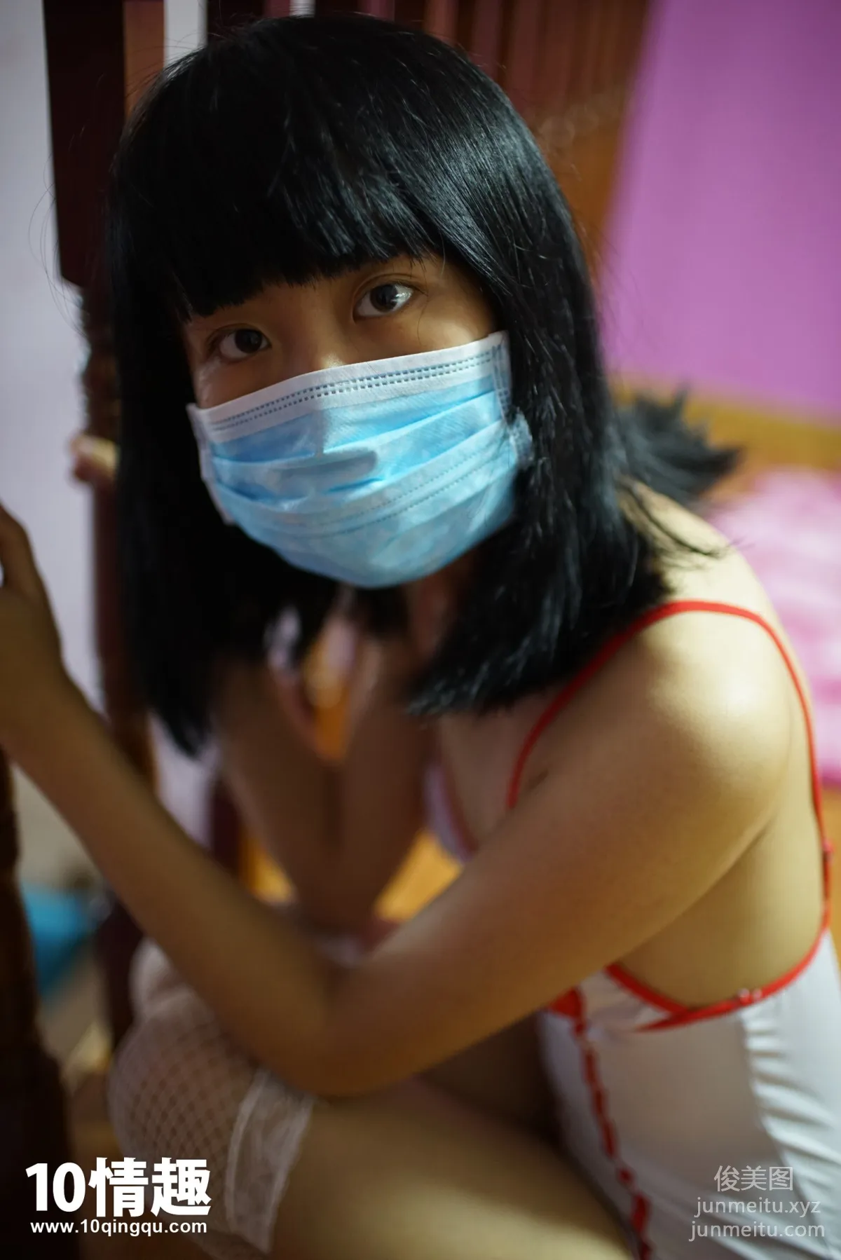 [ROSI写真]口罩系列 2016.08.08 KZ.057 page 15