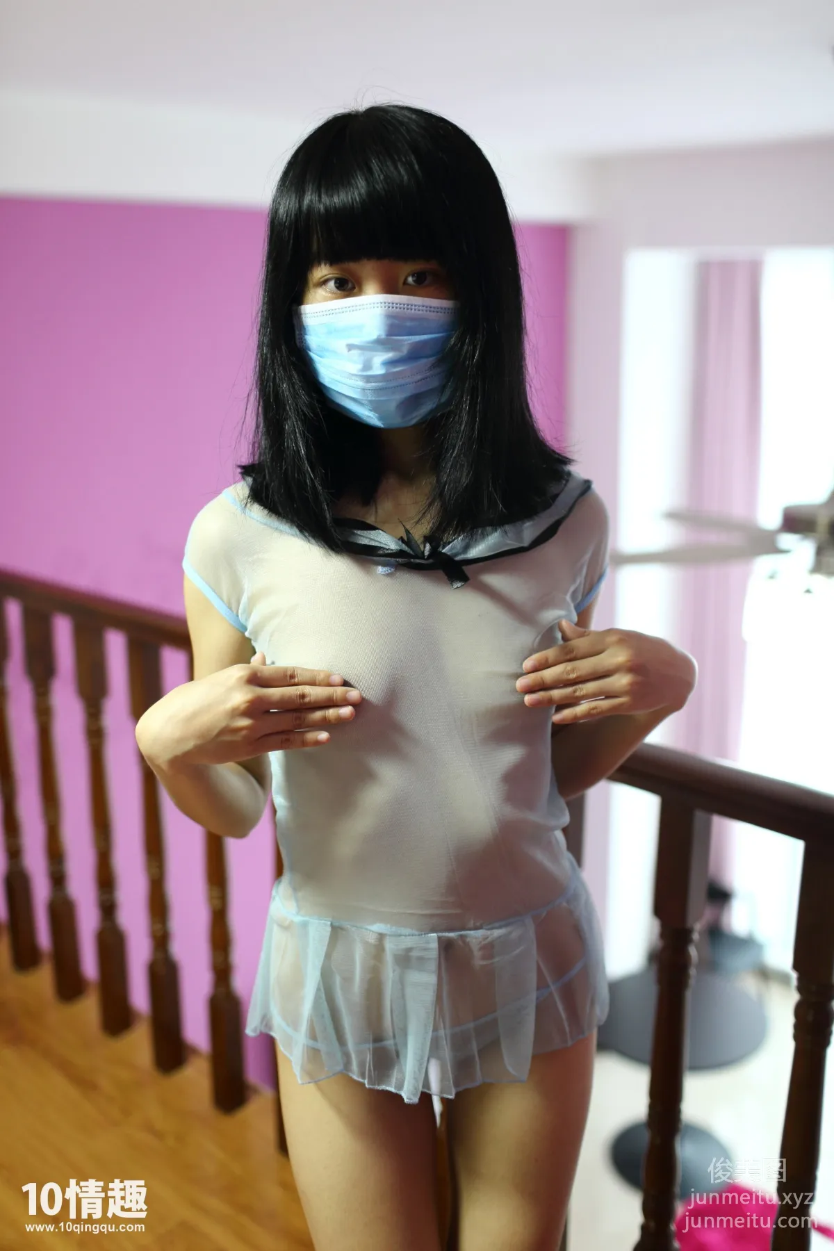 [ROSI写真]口罩系列 2016.10.23 KZ.133 page 5