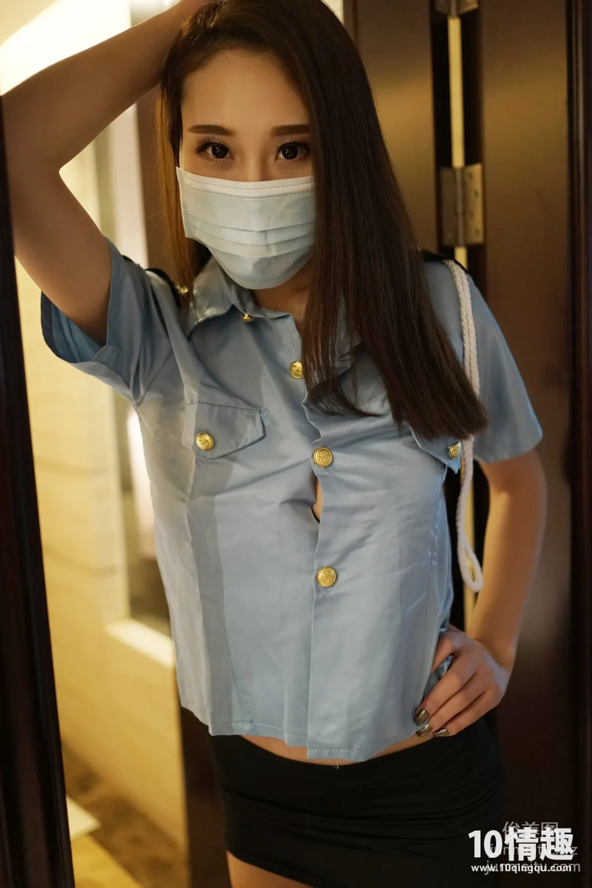 [ROSI写真]口罩系列 2017.01.08 KZ.210 page 6