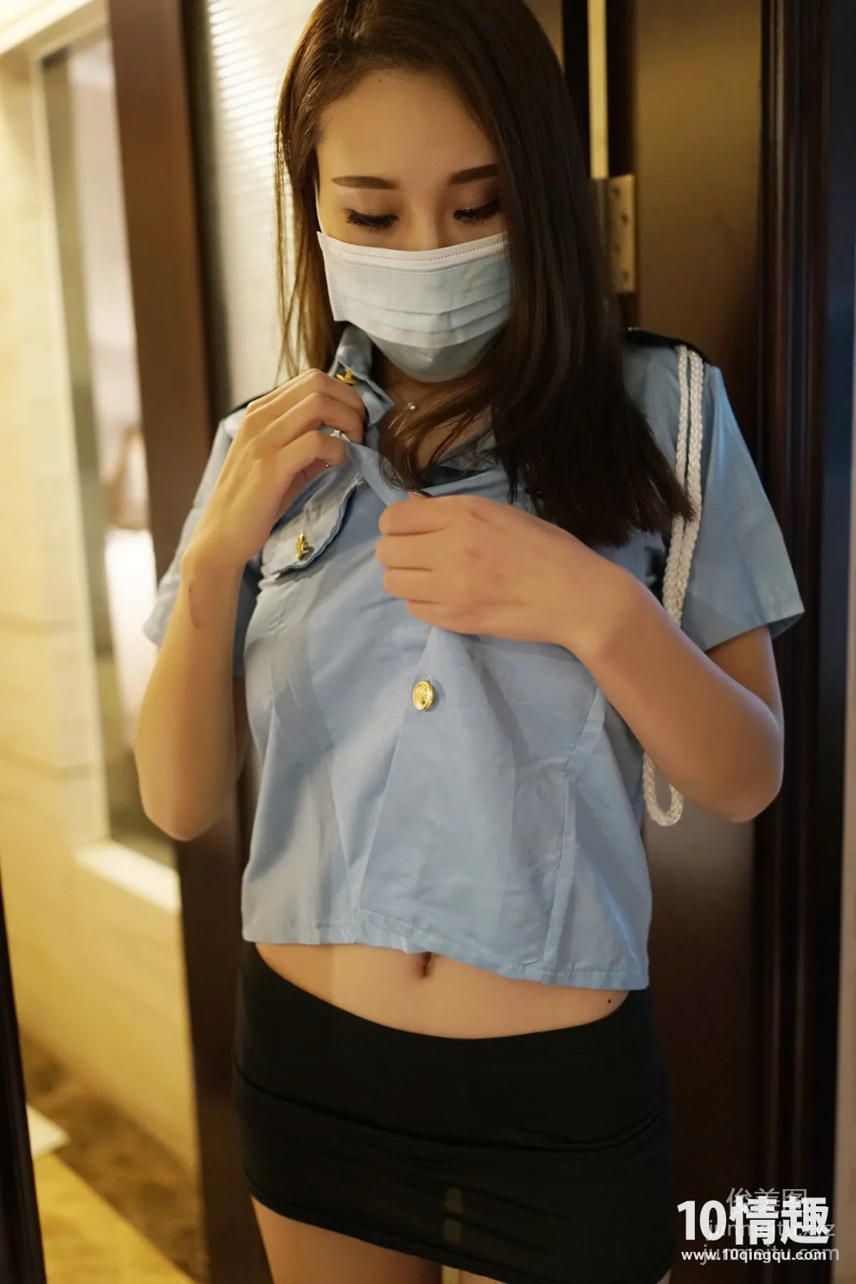 [ROSI写真]口罩系列 2017.01.08 KZ.210 page 9