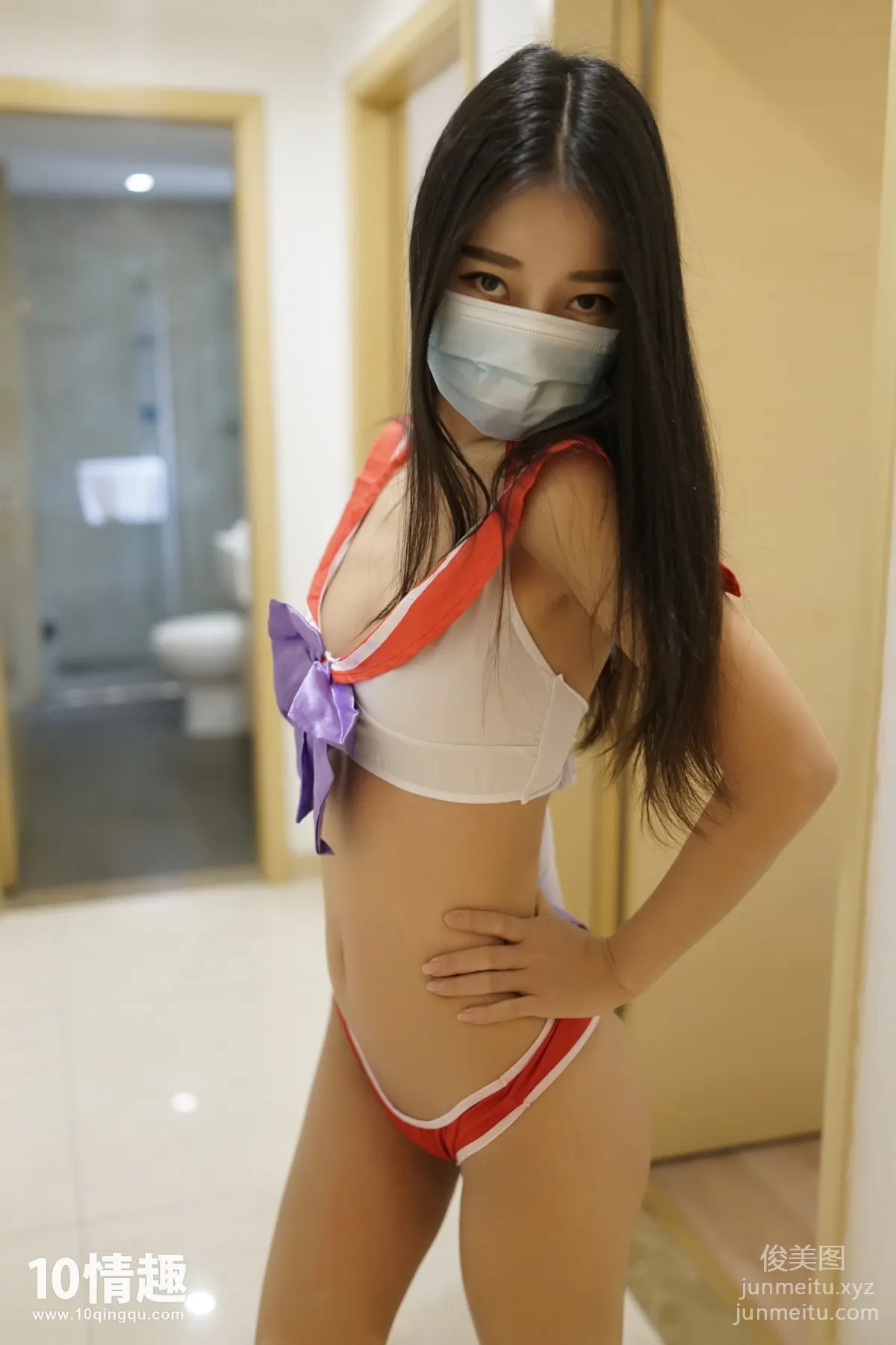 [ROSI写真]口罩系列 2017.01.14 KZ.216 page 6