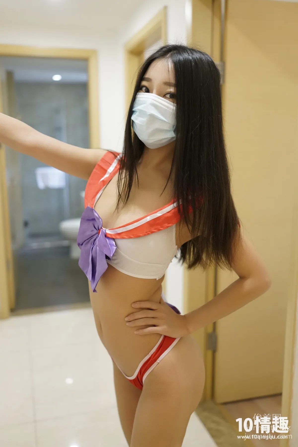 [ROSI写真]口罩系列 2017.01.14 KZ.216 page 11