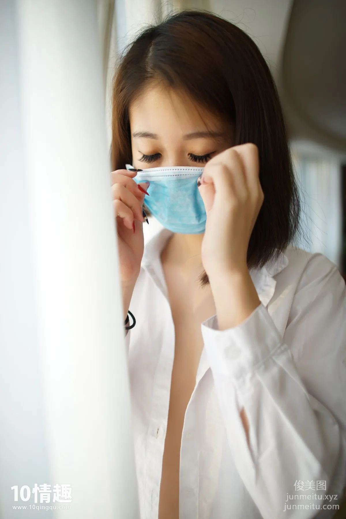 [ROSI写真]口罩系列 2017.01.19 KZ.221 page 18