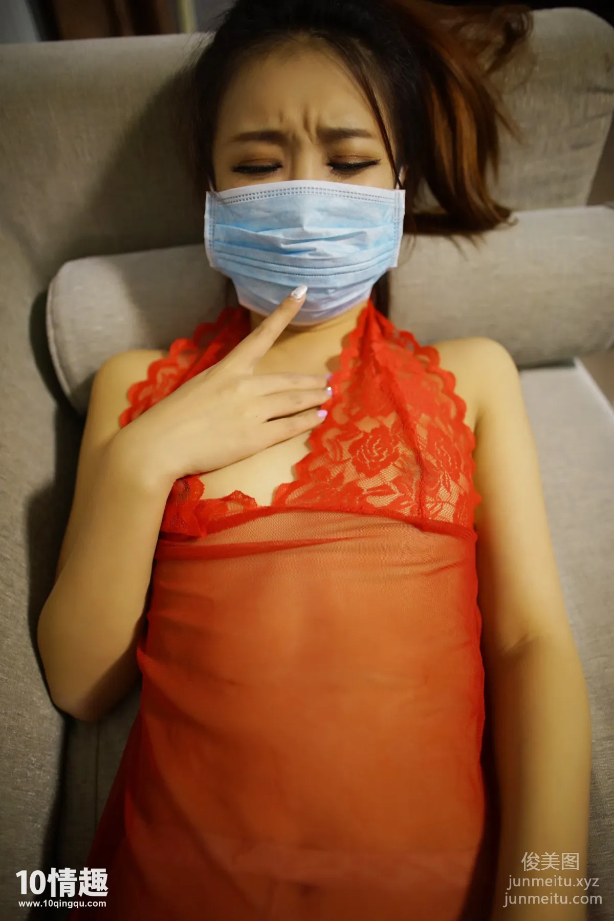 [ROSI写真]口罩系列 2017.05.21 KZ.343 page 16