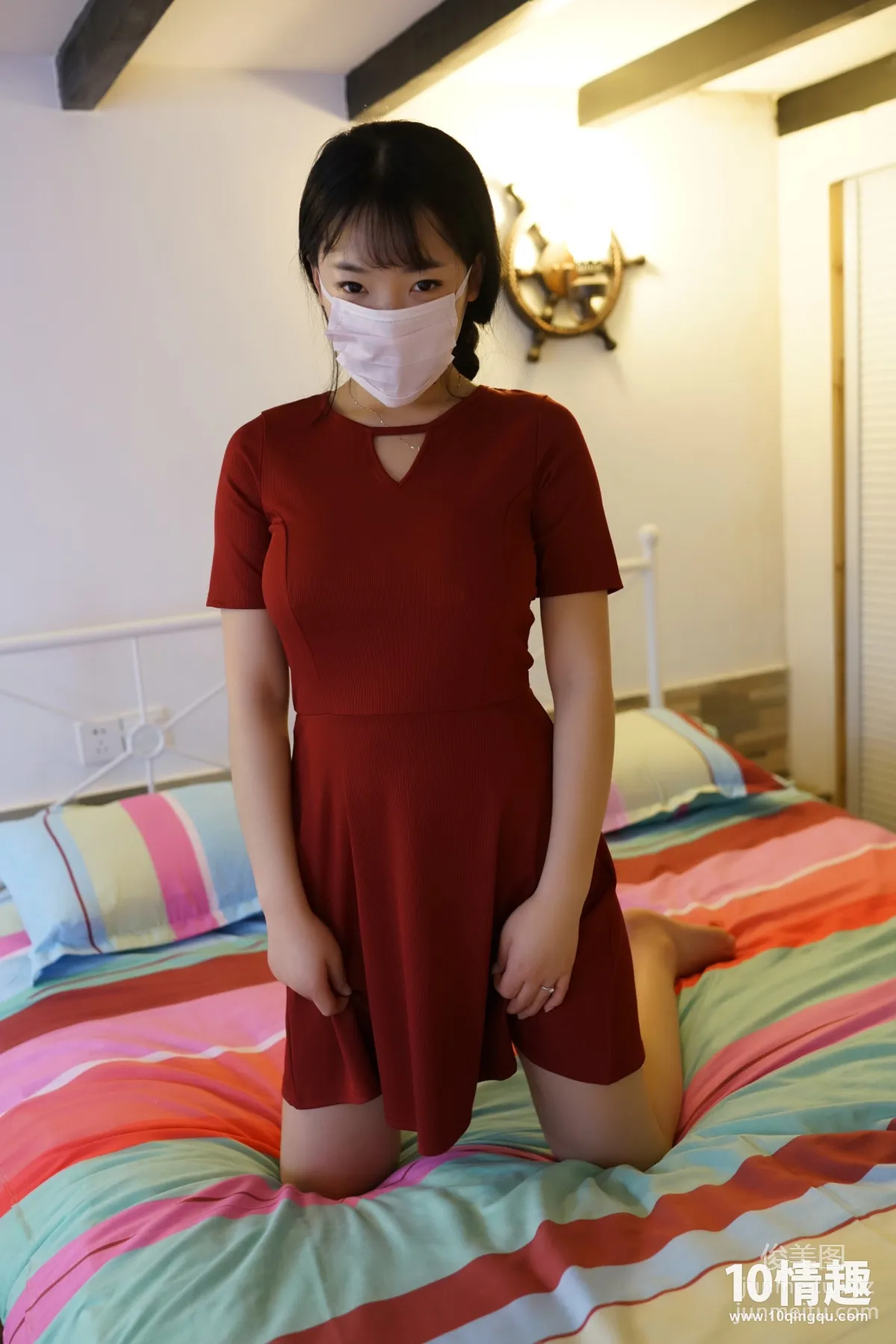 [ROSI写真]口罩系列 2017.07.04 NO.387 page 2