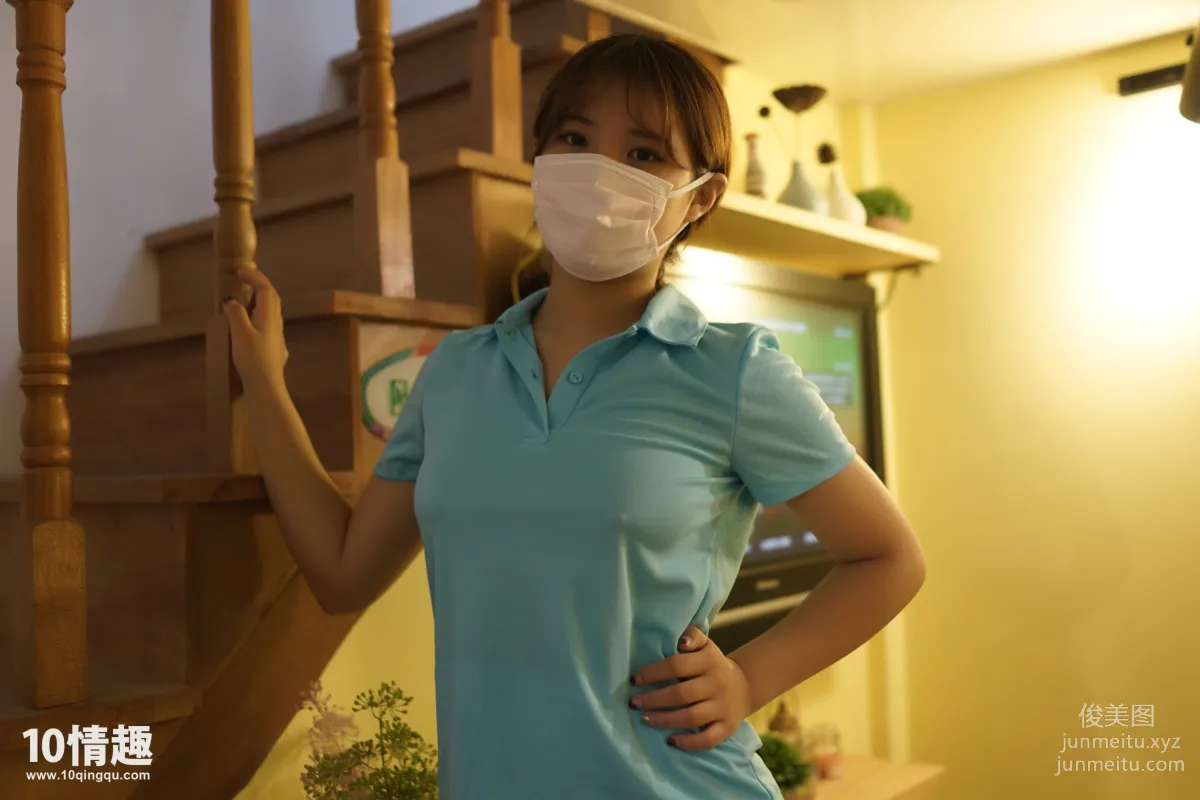 [ROSI写真]口罩系列 2017.07.06 NO.389 page 5