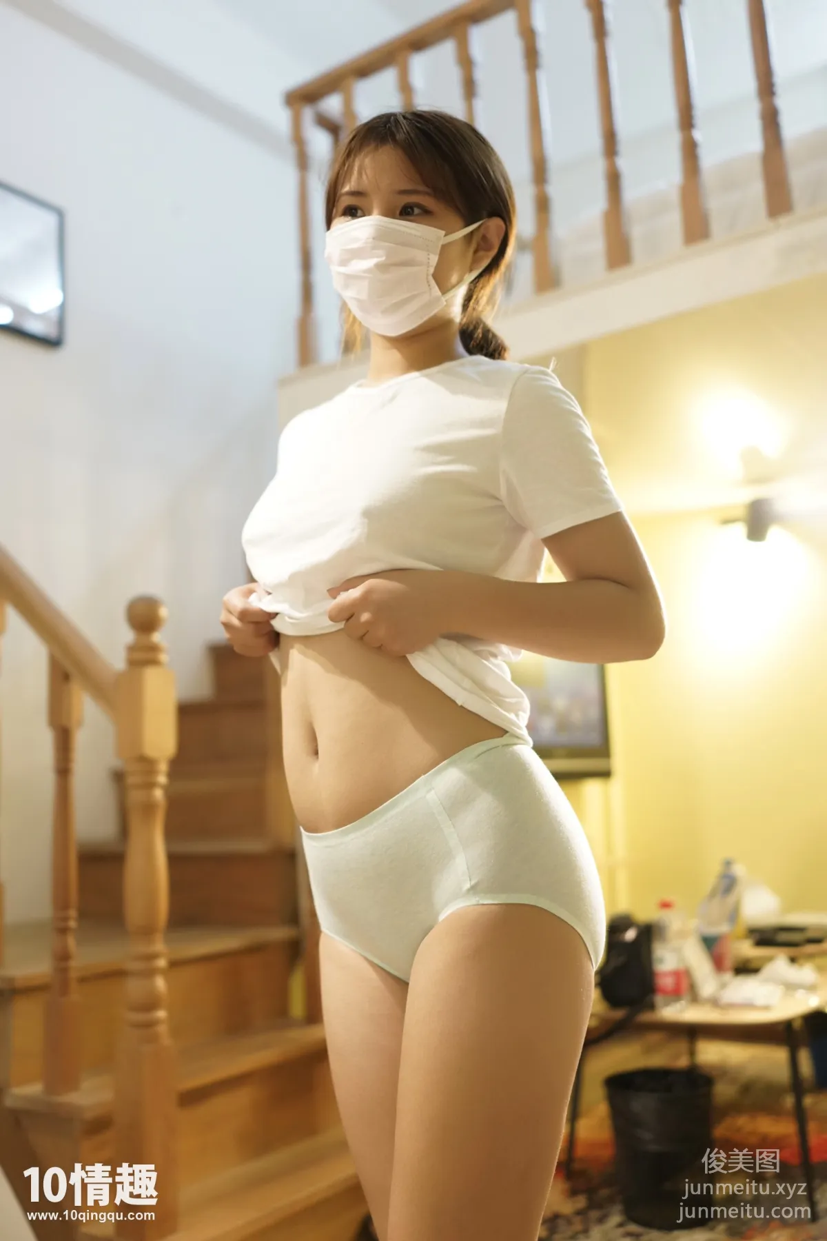 [ROSI写真]口罩系列 2017.07.10 NO.393 page 9