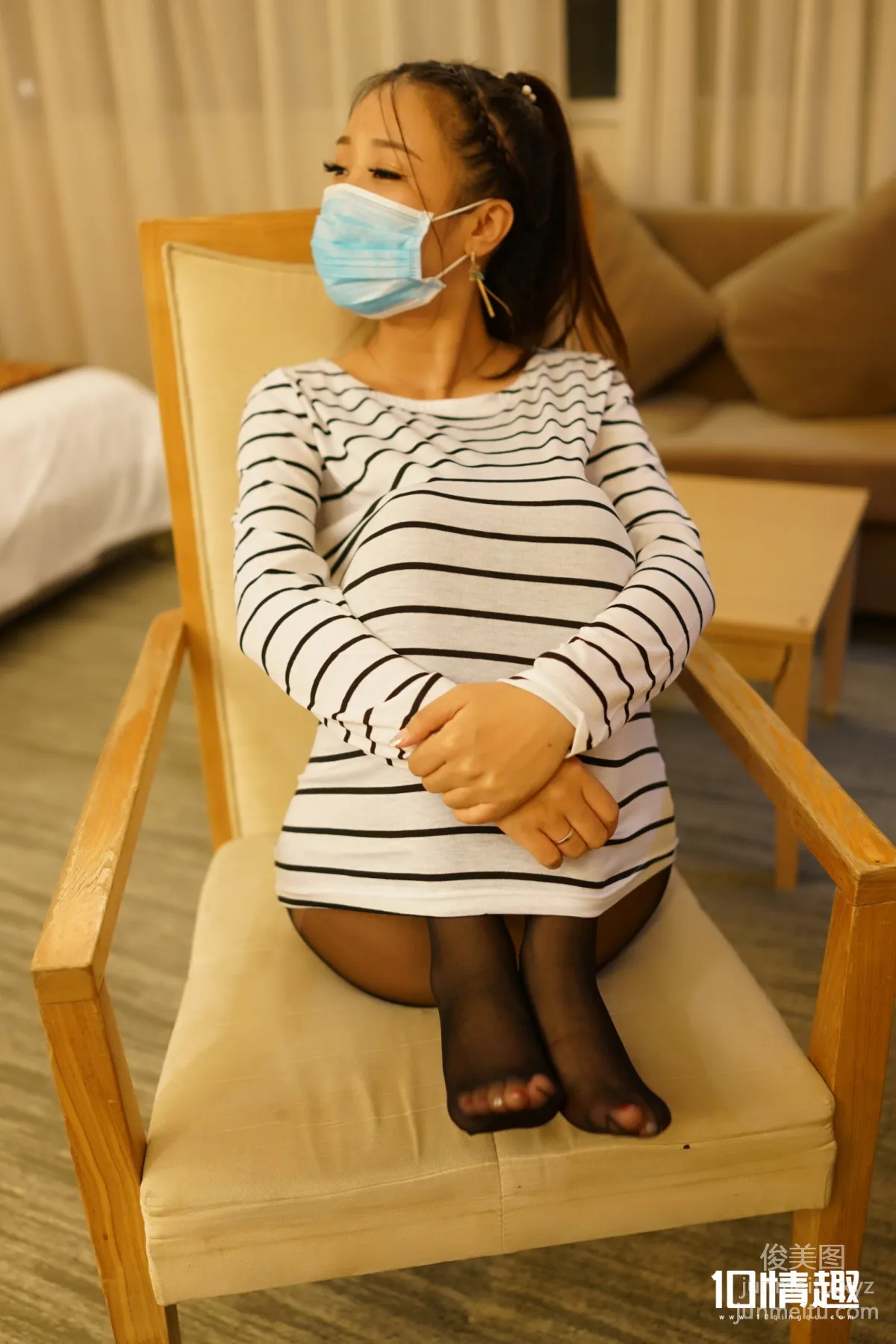 [ROSI写真]口罩系列 2017.08.09 KZ.423 page 32