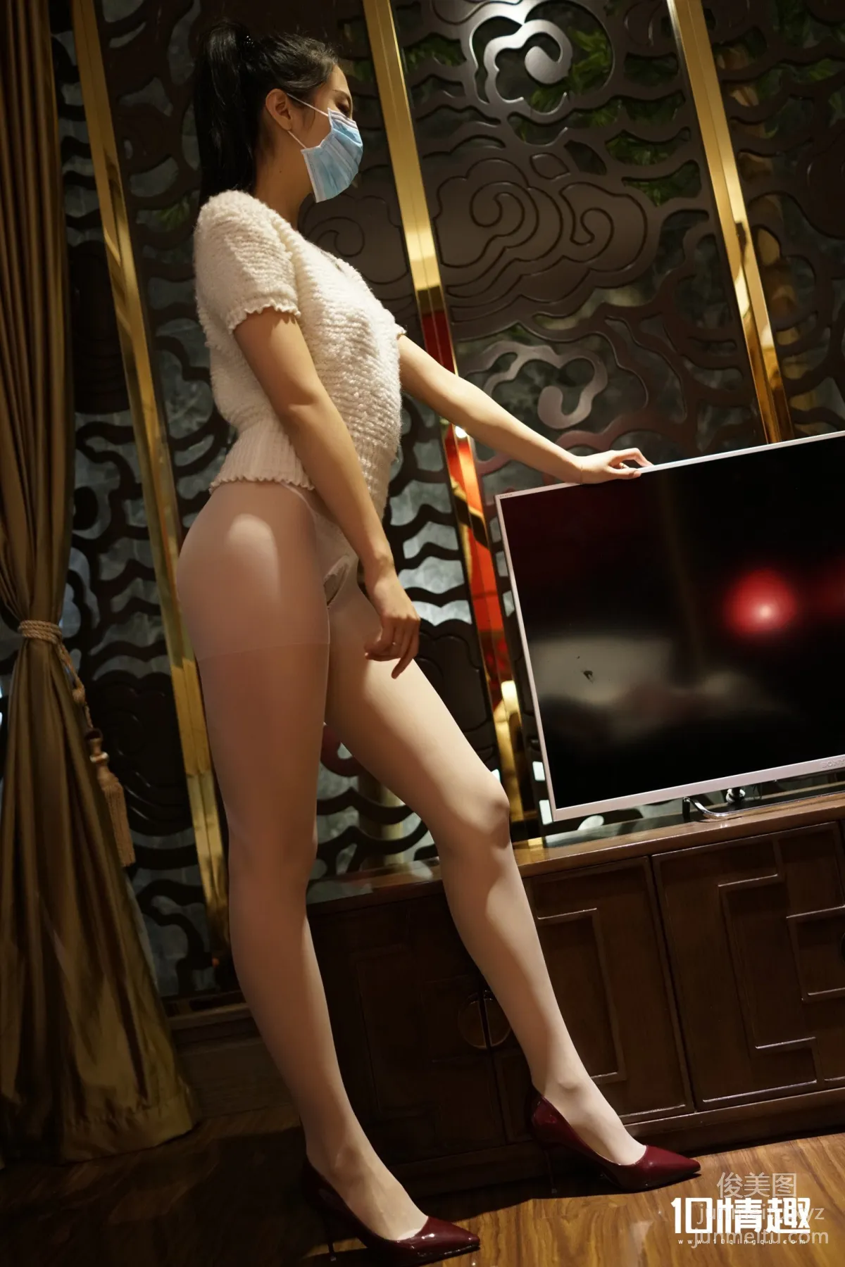 [ROSI写真]口罩系列 2017.08.23 KZ.437 page 7