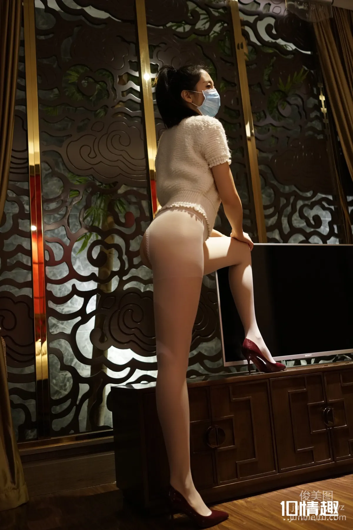 [ROSI写真]口罩系列 2017.08.23 KZ.437 page 8