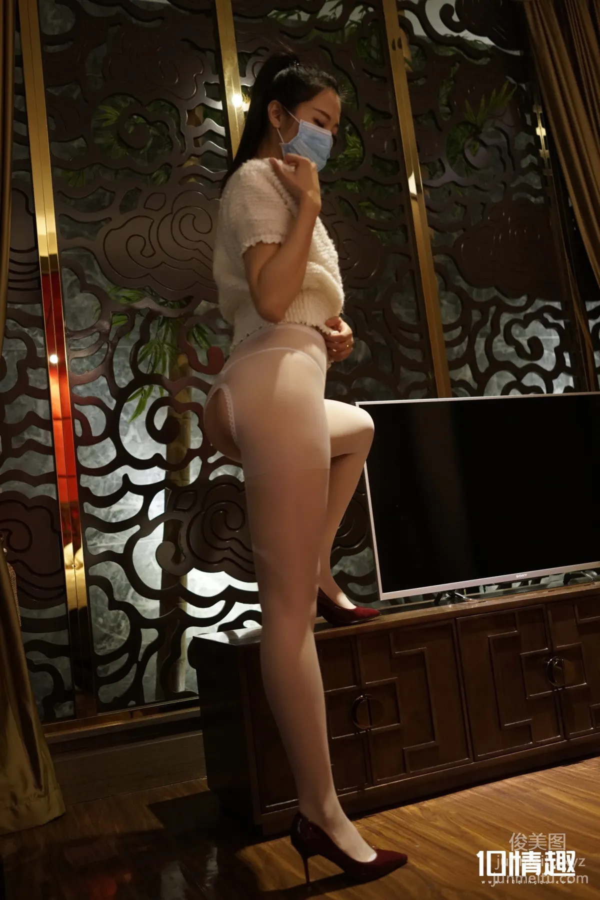 [ROSI写真]口罩系列 2017.08.23 KZ.437 page 20