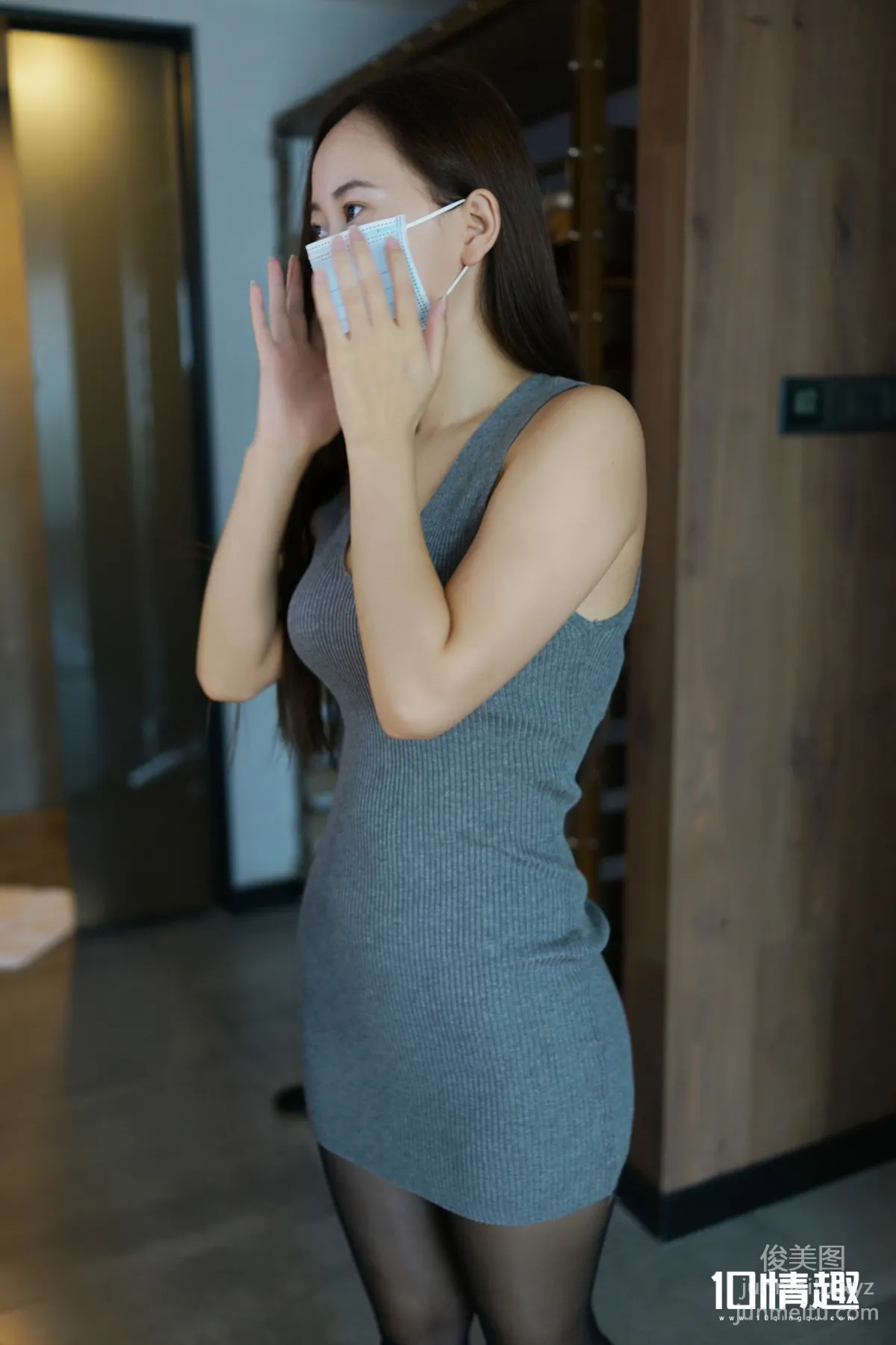 [ROSI写真]口罩系列 2017.09.03 KZ.448 page 4