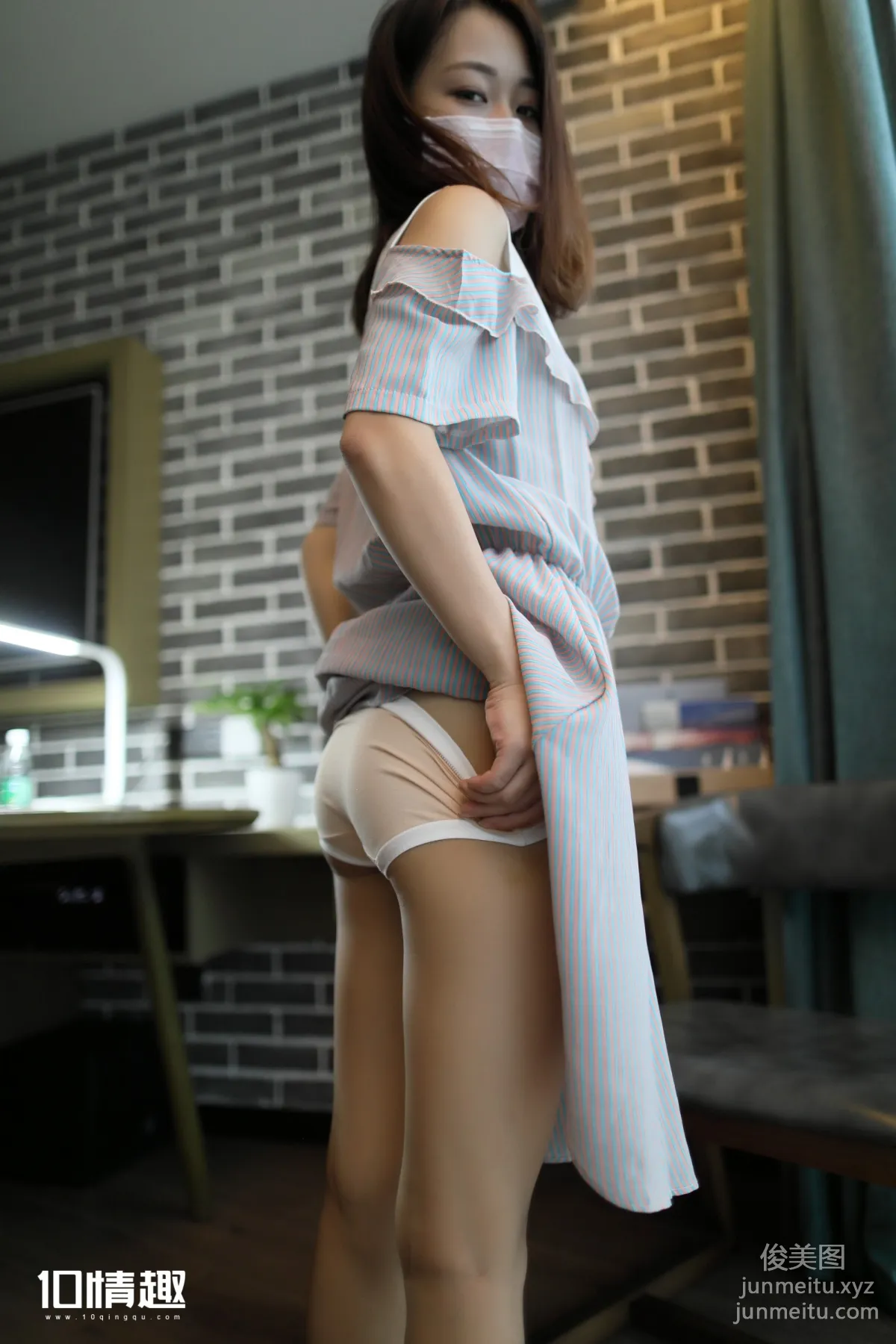 [ROSI写真]口罩系列 2017.10.03 KZ.478 page 43