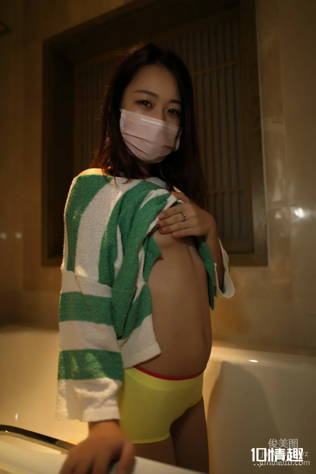 [ROSI写真]口罩系列 2017.10.12 KZ.487 page 42