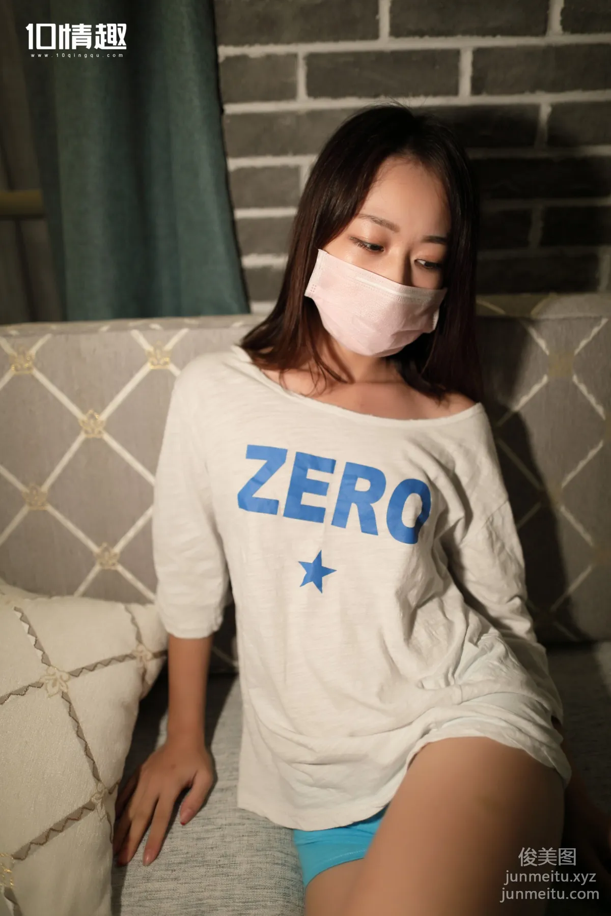 [ROSI写真]口罩系列 2017.10.15 KZ.490 page 4