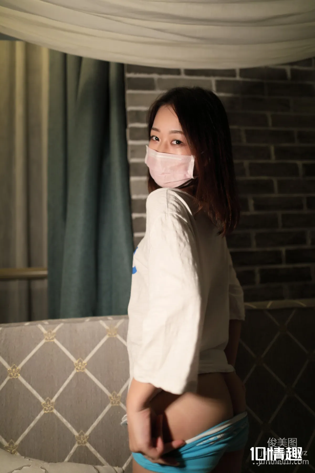 [ROSI写真]口罩系列 2017.10.15 KZ.490 page 16