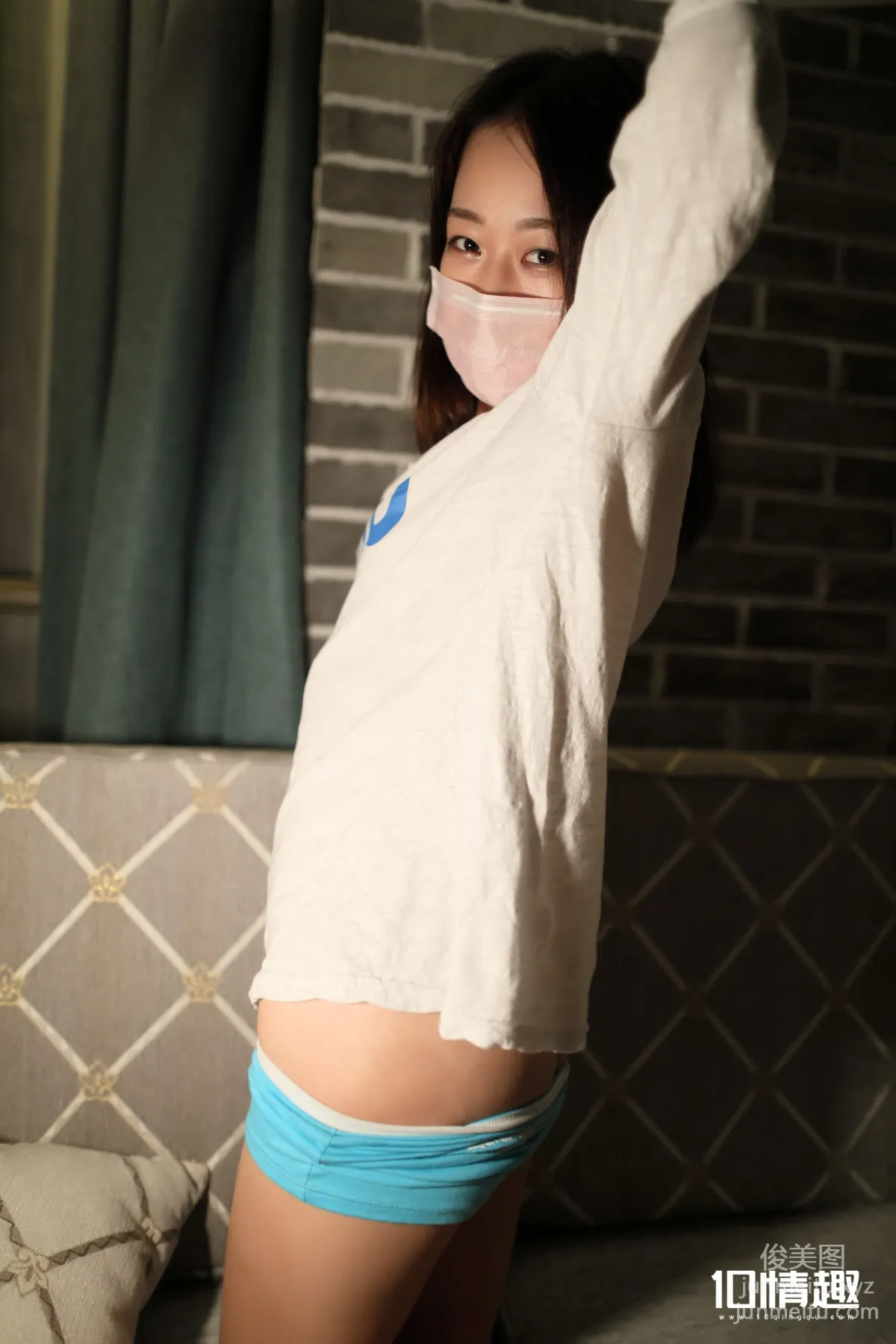 [ROSI写真]口罩系列 2017.10.15 KZ.490 page 17