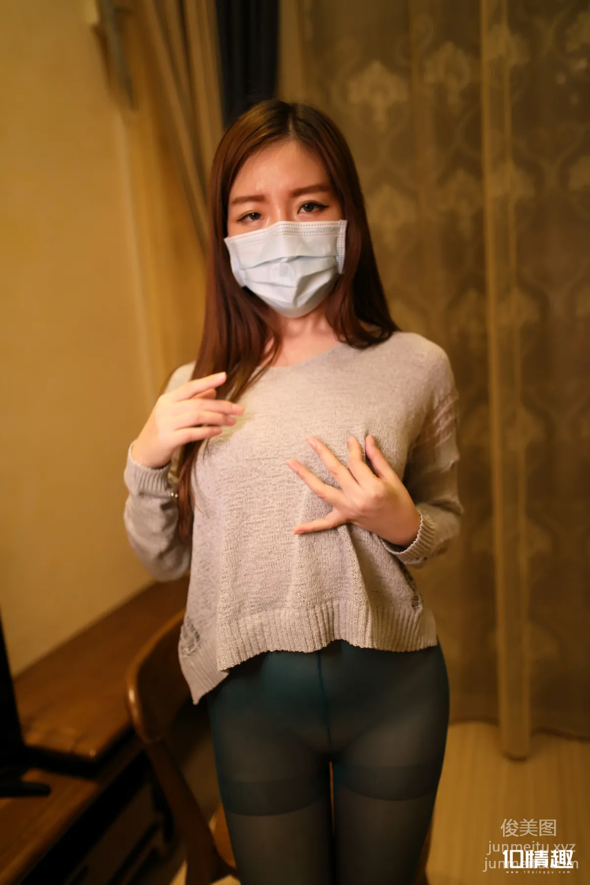 [ROSI写真]口罩系列 2017.12.19 KZ.555 page 57