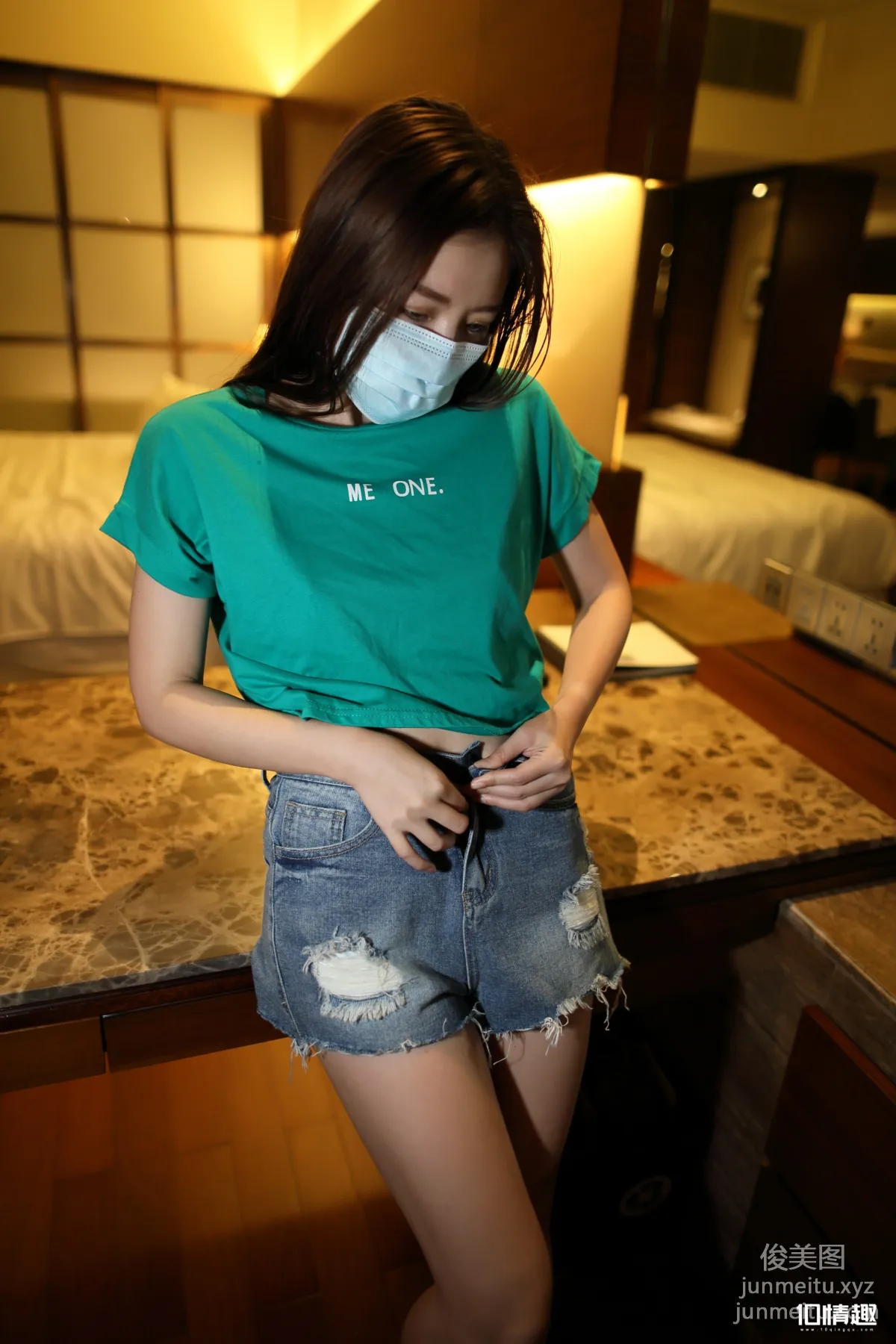 [ROSI写真]口罩系列 2017.12.22 KZ.558 page 15