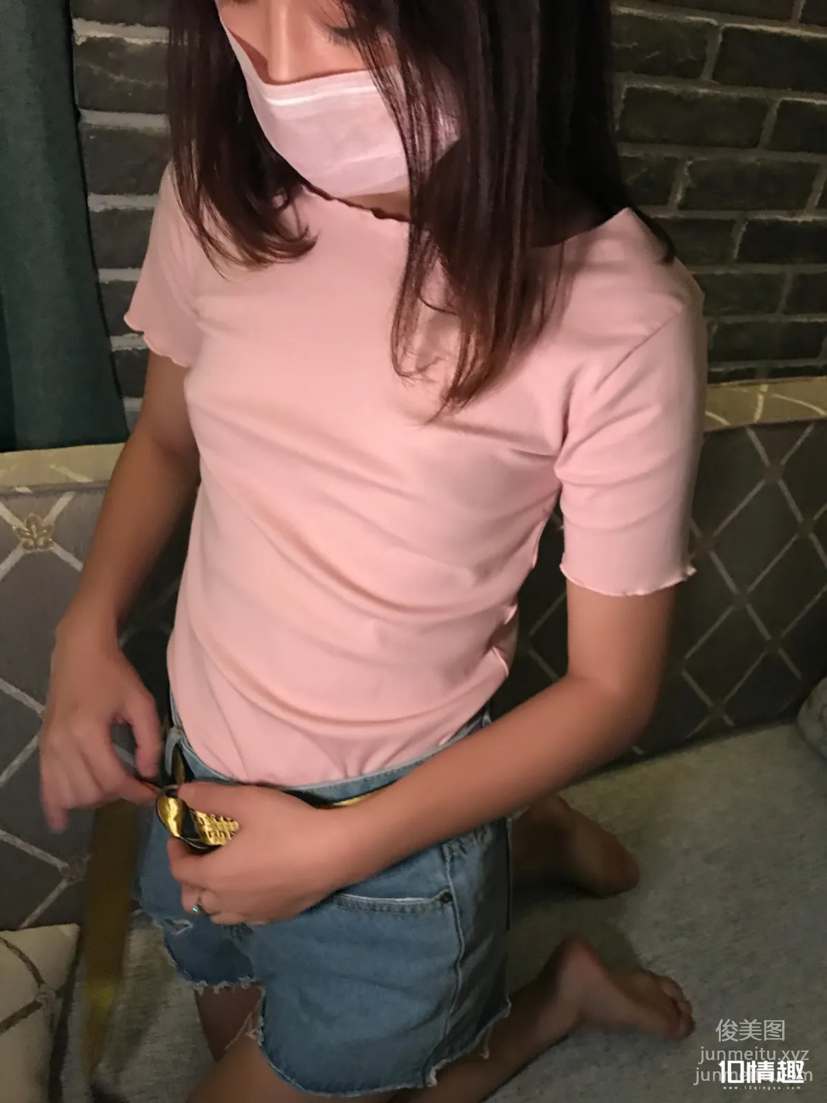 [ROSI写真]口罩系列 2017.12.29 KZ.565 page 14