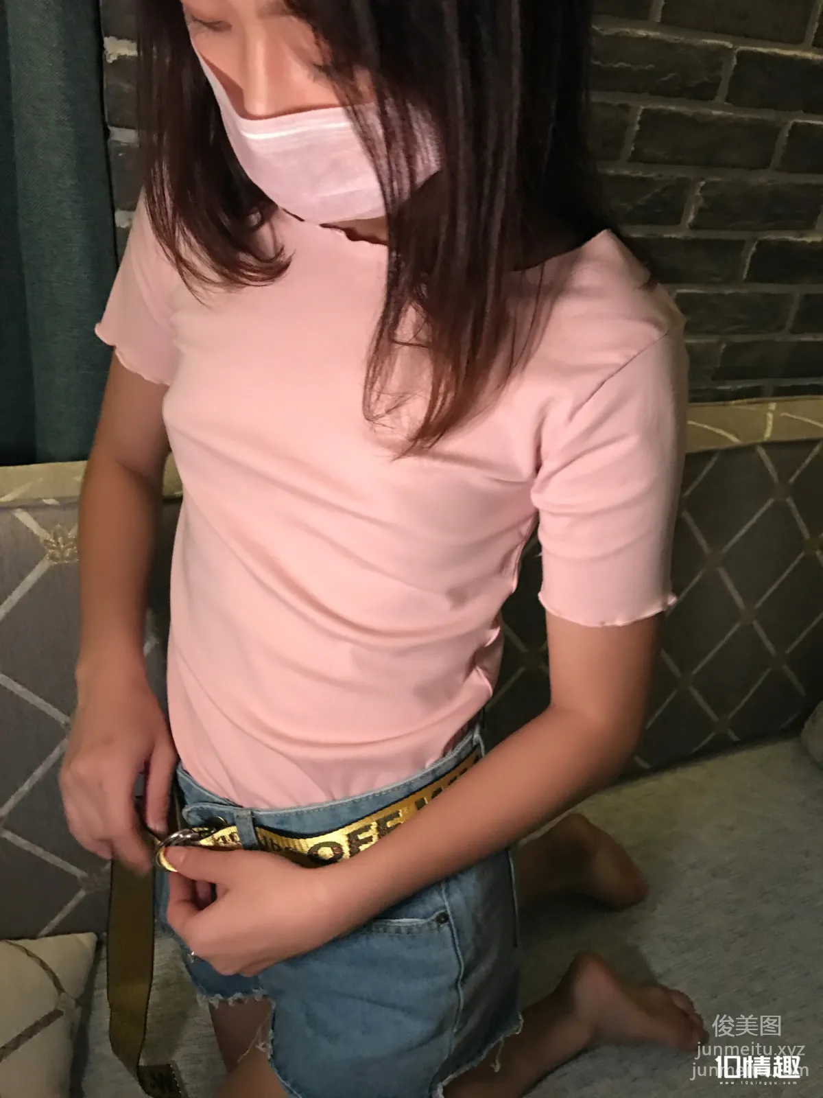 [ROSI写真]口罩系列 2017.12.29 KZ.565 page 15