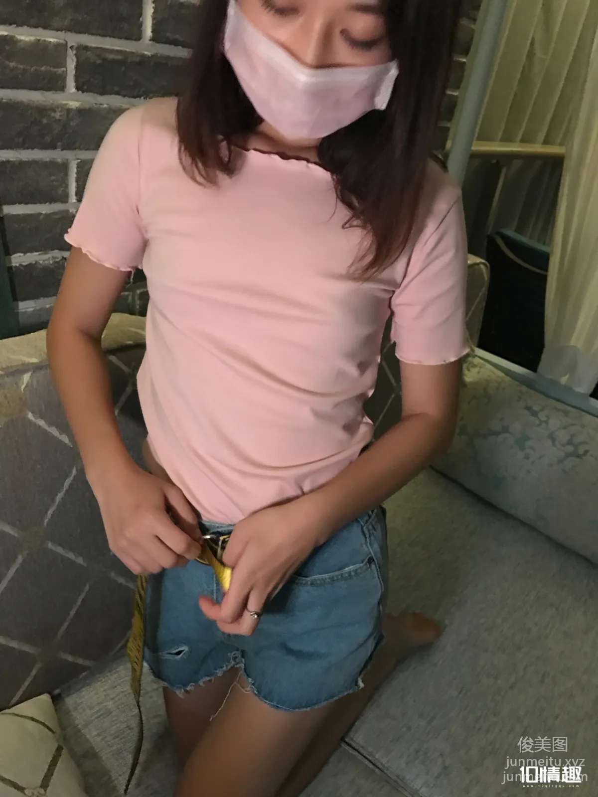 [ROSI写真]口罩系列 2017.12.29 KZ.565 page 16