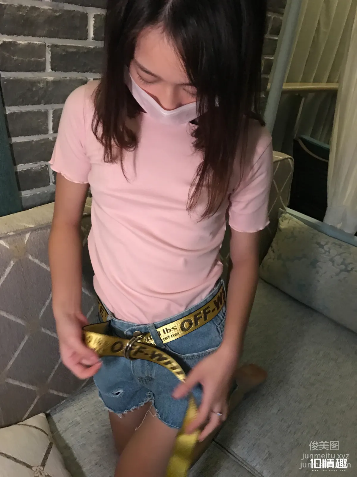 [ROSI写真]口罩系列 2017.12.29 KZ.565 page 17