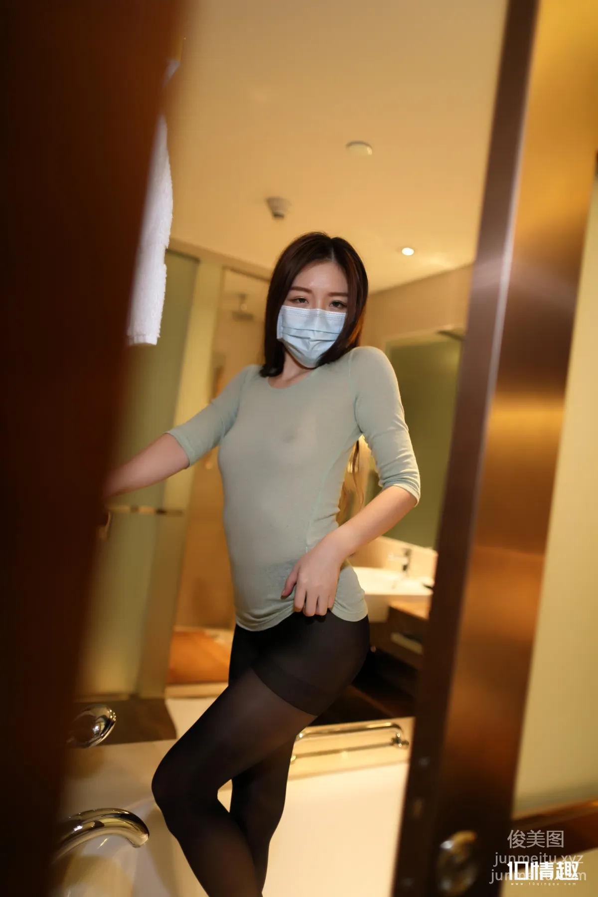 [ROSI写真]口罩系列 2018.01.02 KZ.569 page 17