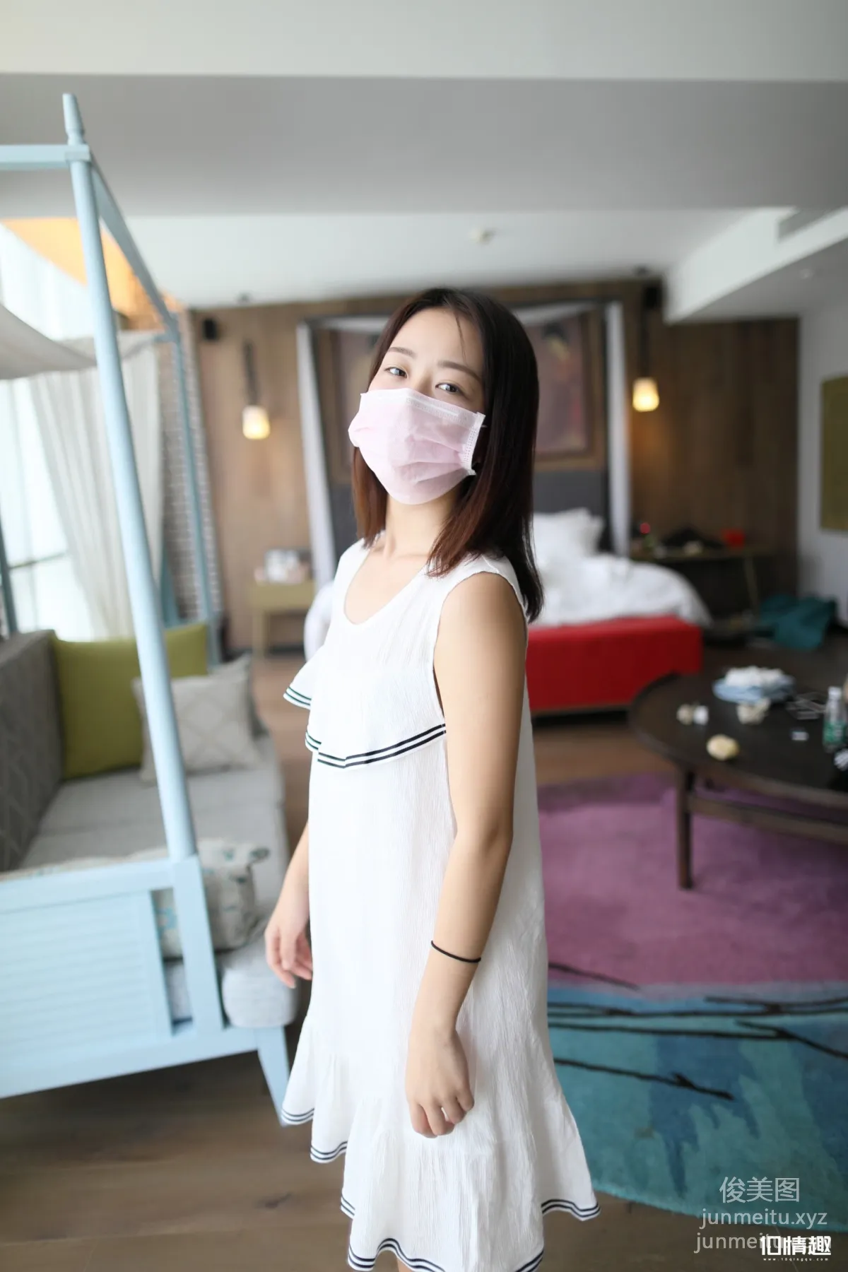 [ROSI写真]口罩系列 2018.01.10 KZ.577 page 4