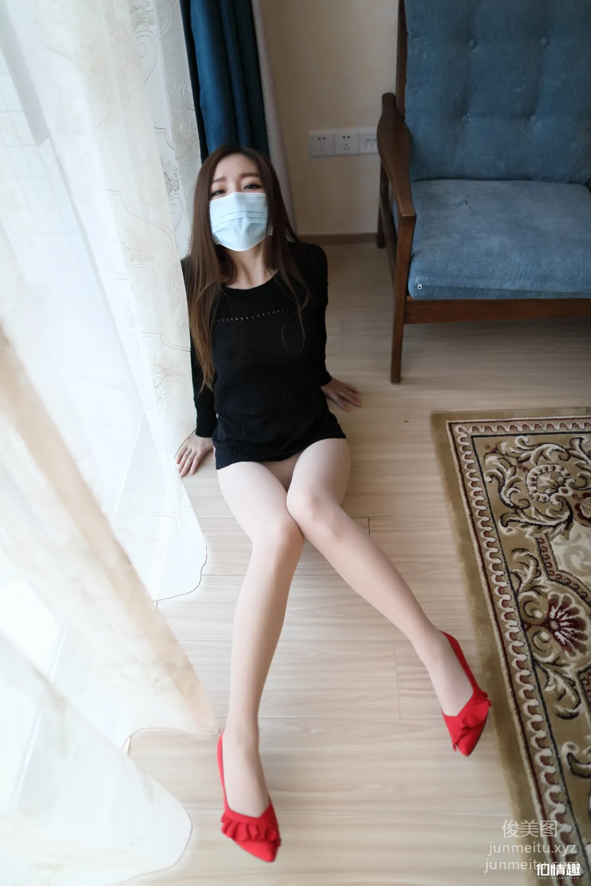 [ROSI写真]口罩系列 2018.01.16 KZ.583 page 25